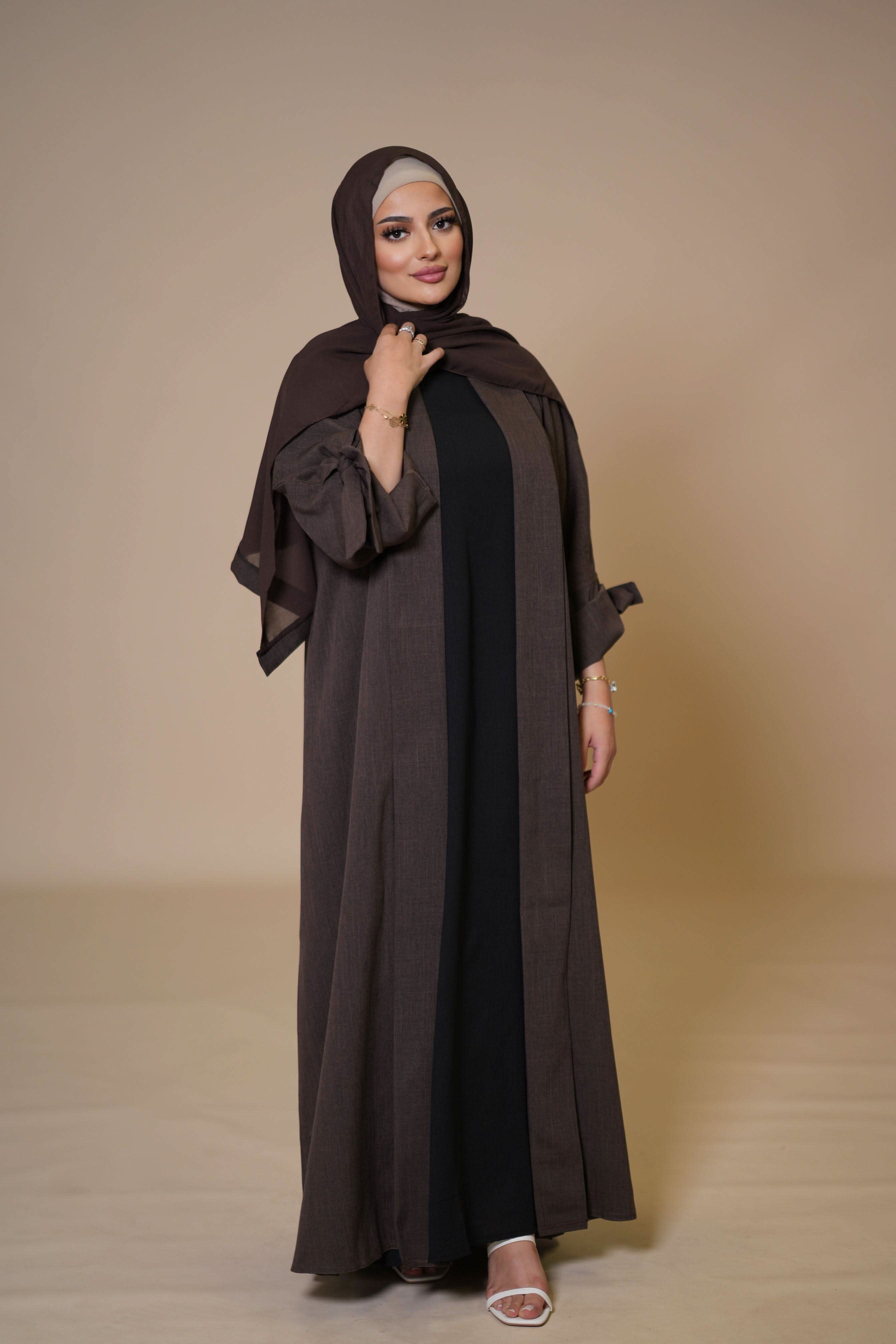 Dubai Linen Set - Brown Sugar - Losyana.Shop