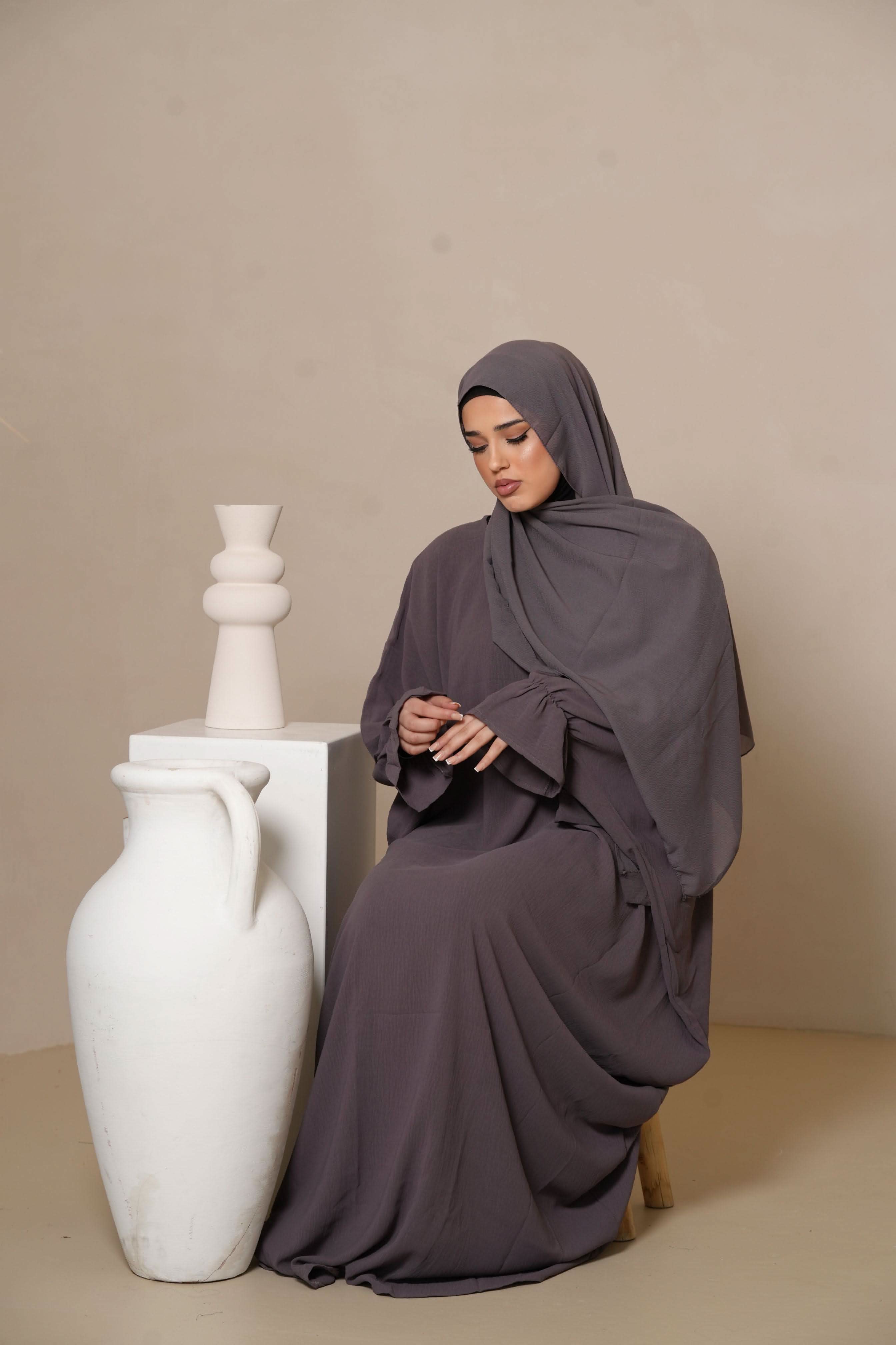 Jazz Abaya - mocca - Losyana.Shop