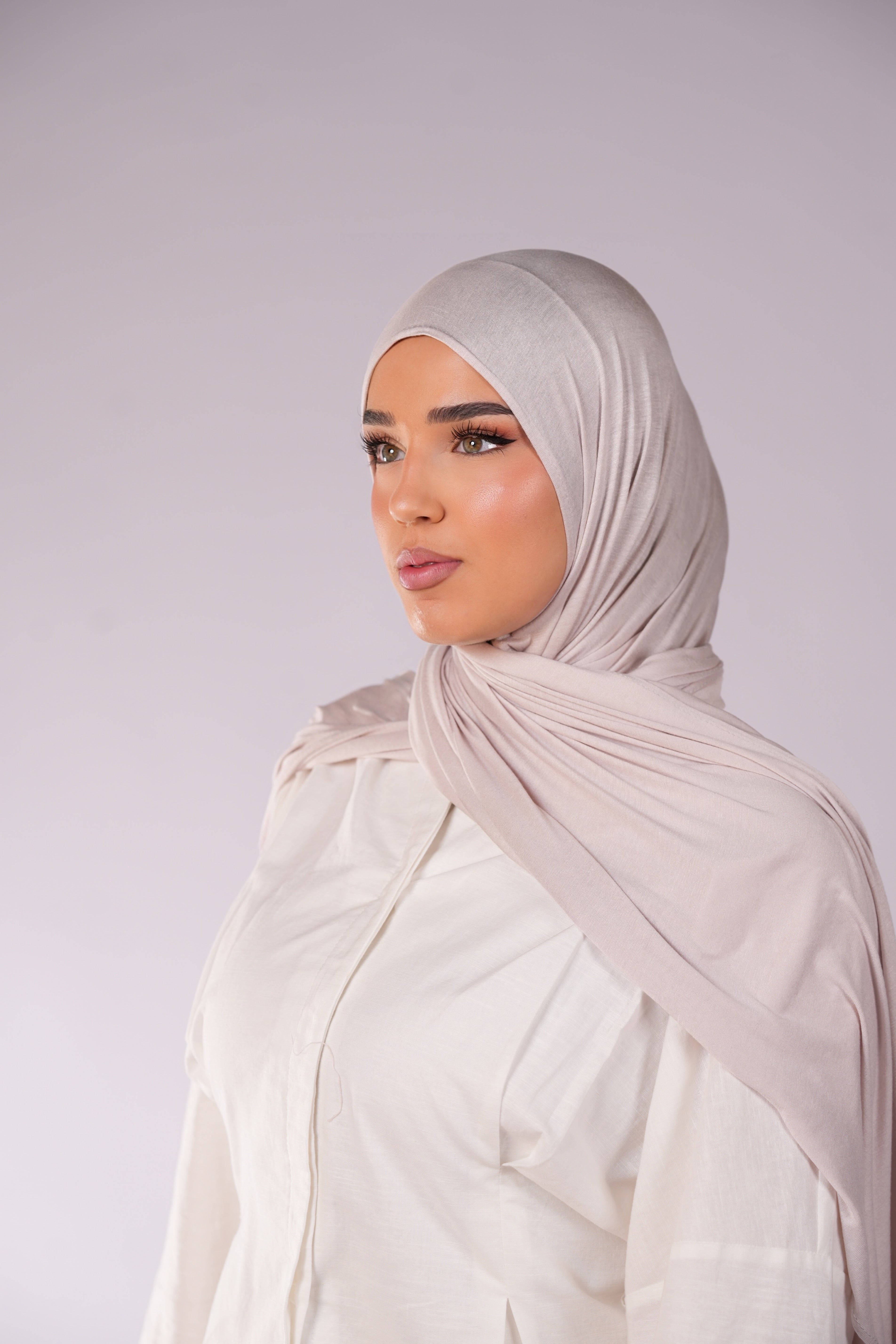 Bamboo jersey - linen