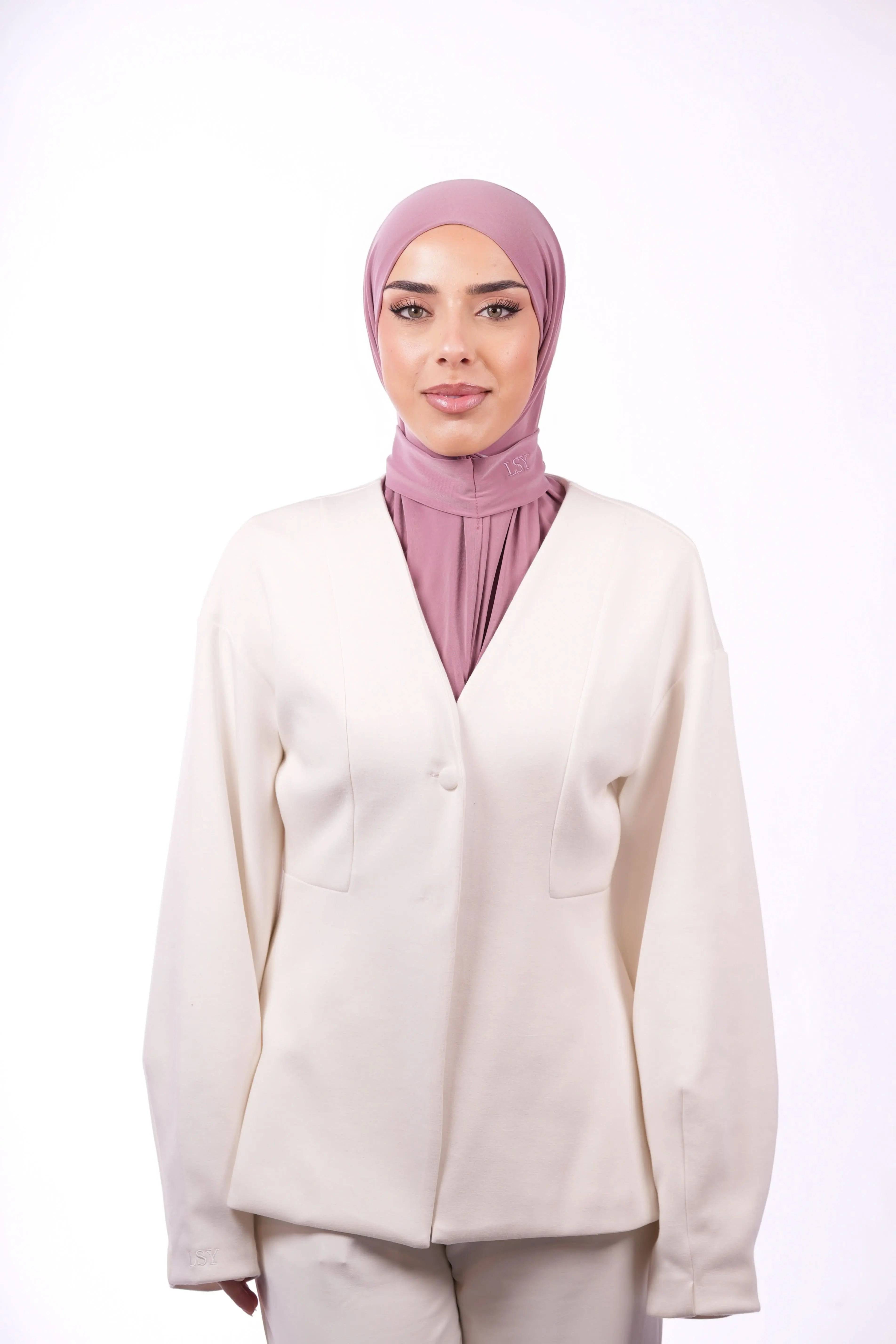 Instant Hijab - dusty rose | LOSYANA – Schneller, moderner Hijab