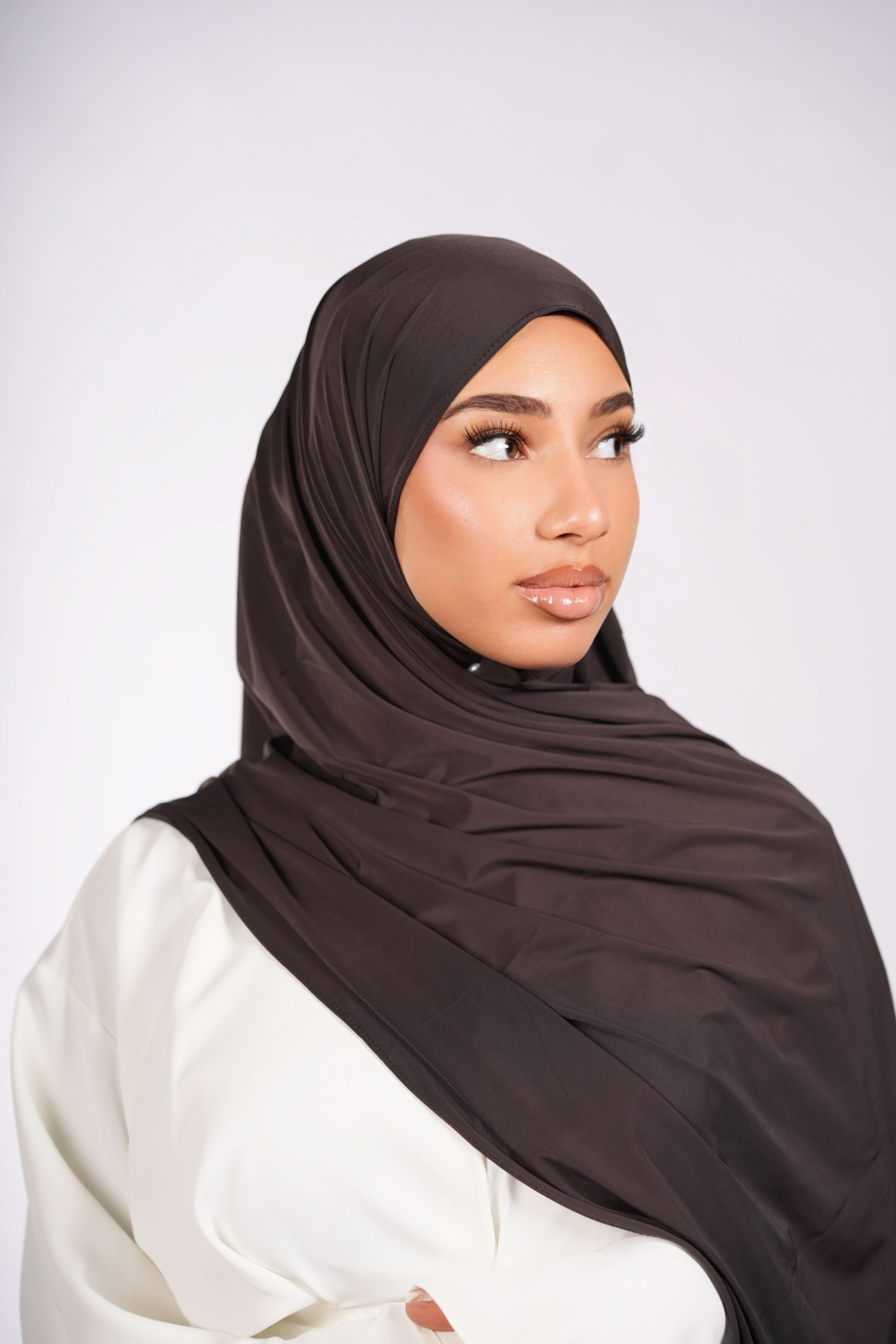 Liquid Jersey - Deep brown