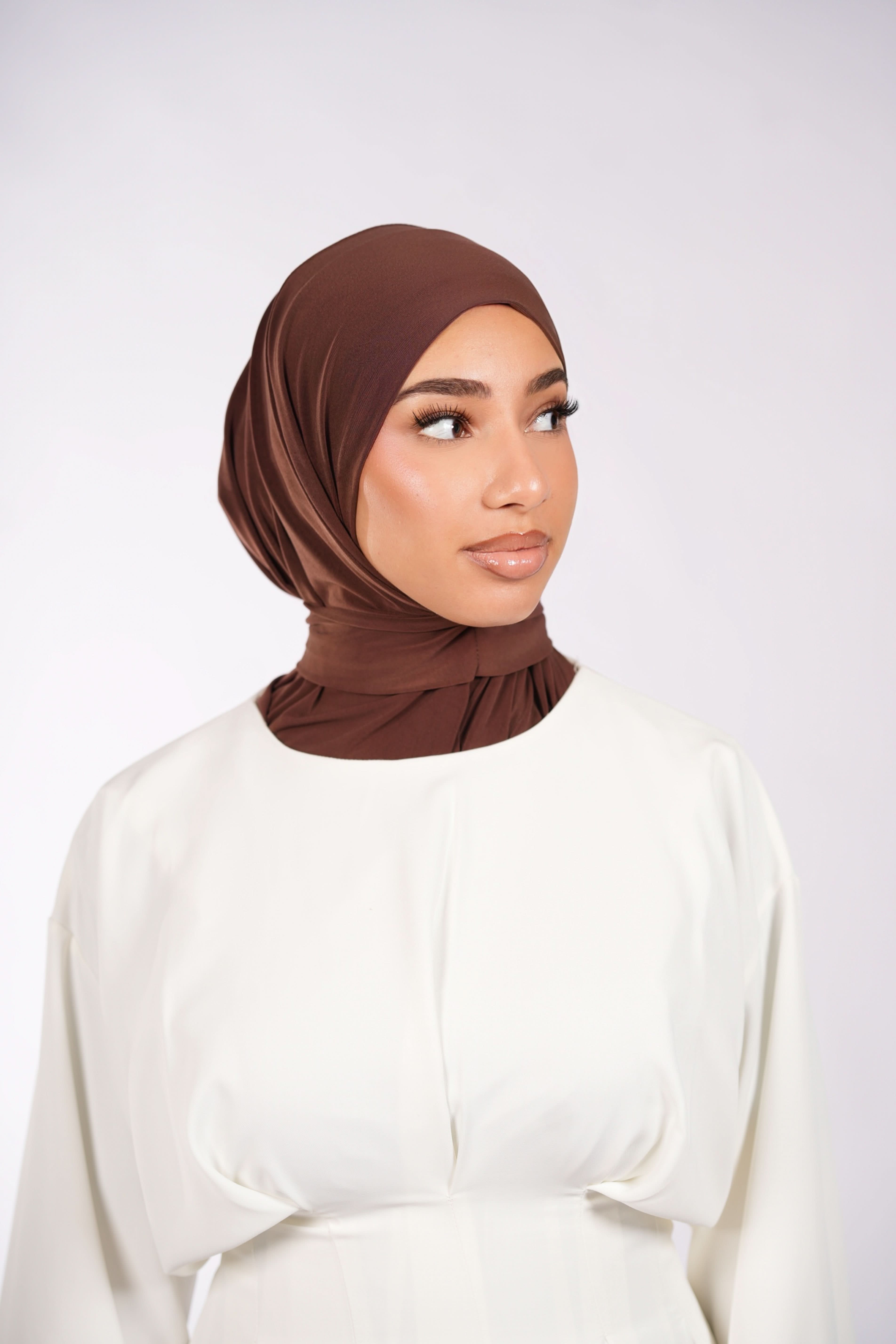 Instant Hijab - coffee