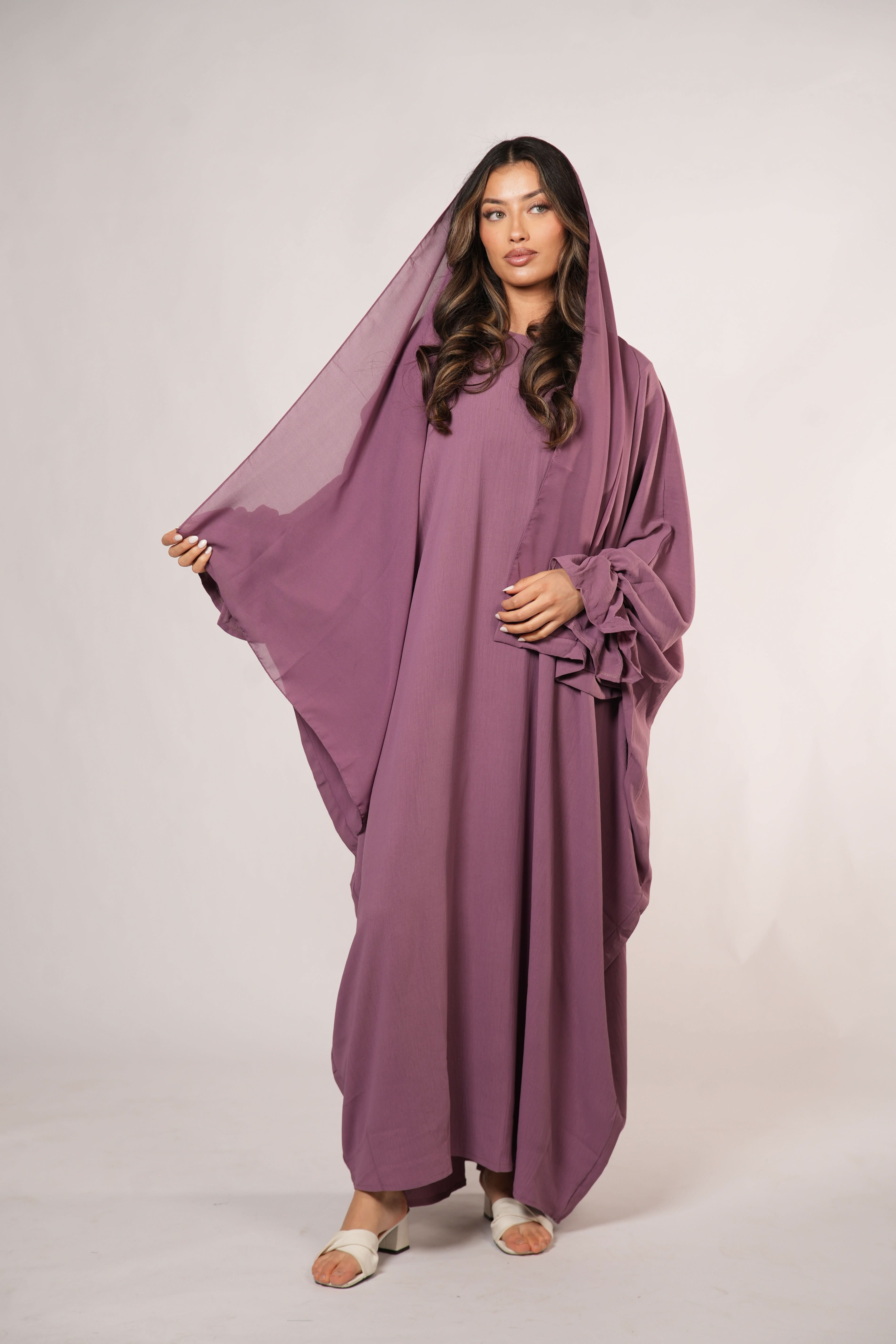 Jazz Abaya - pink - Losyana.Shop