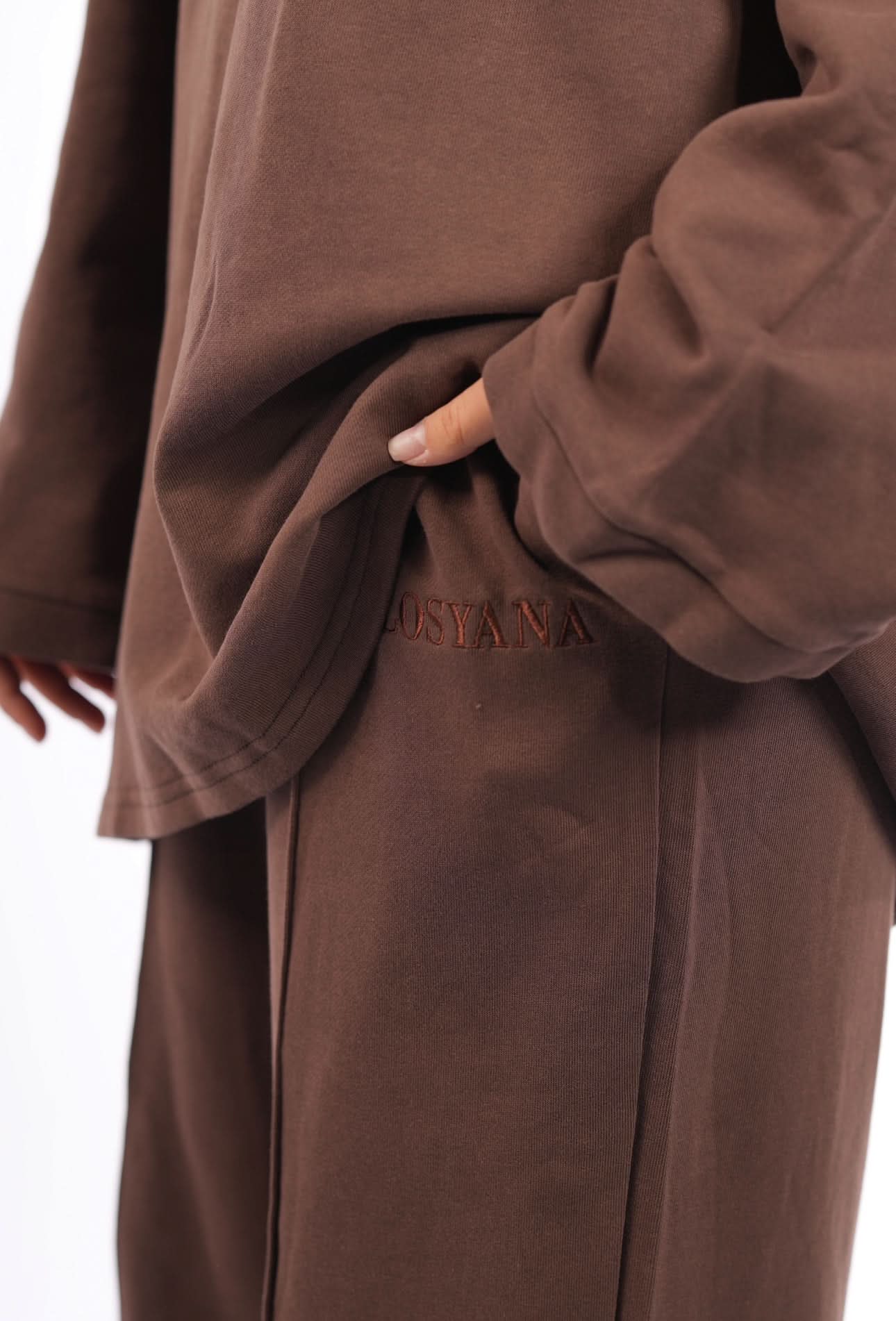 Lounge and Gym set - coffee - Losyana.Shop