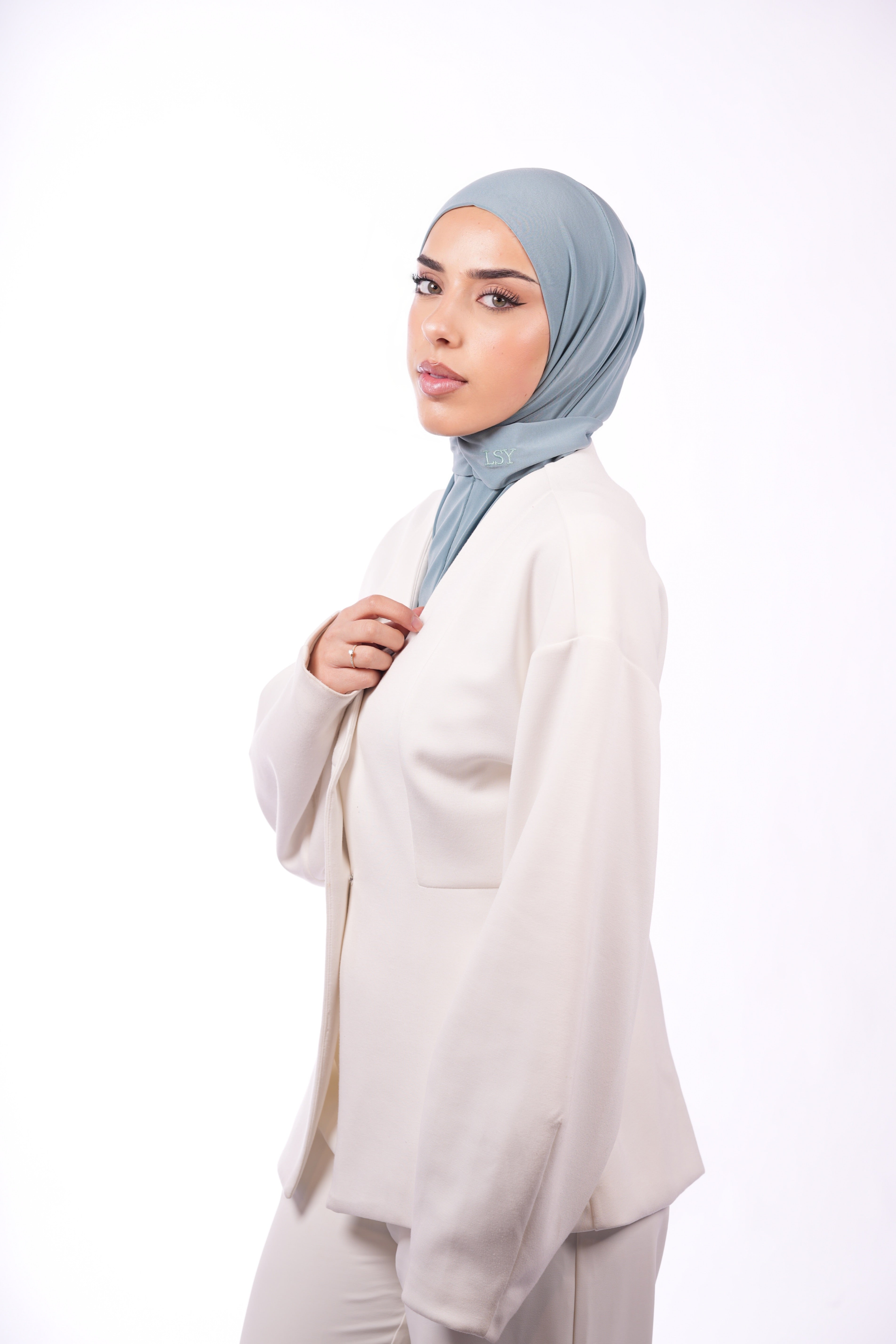 Instant Hijab - baby blue