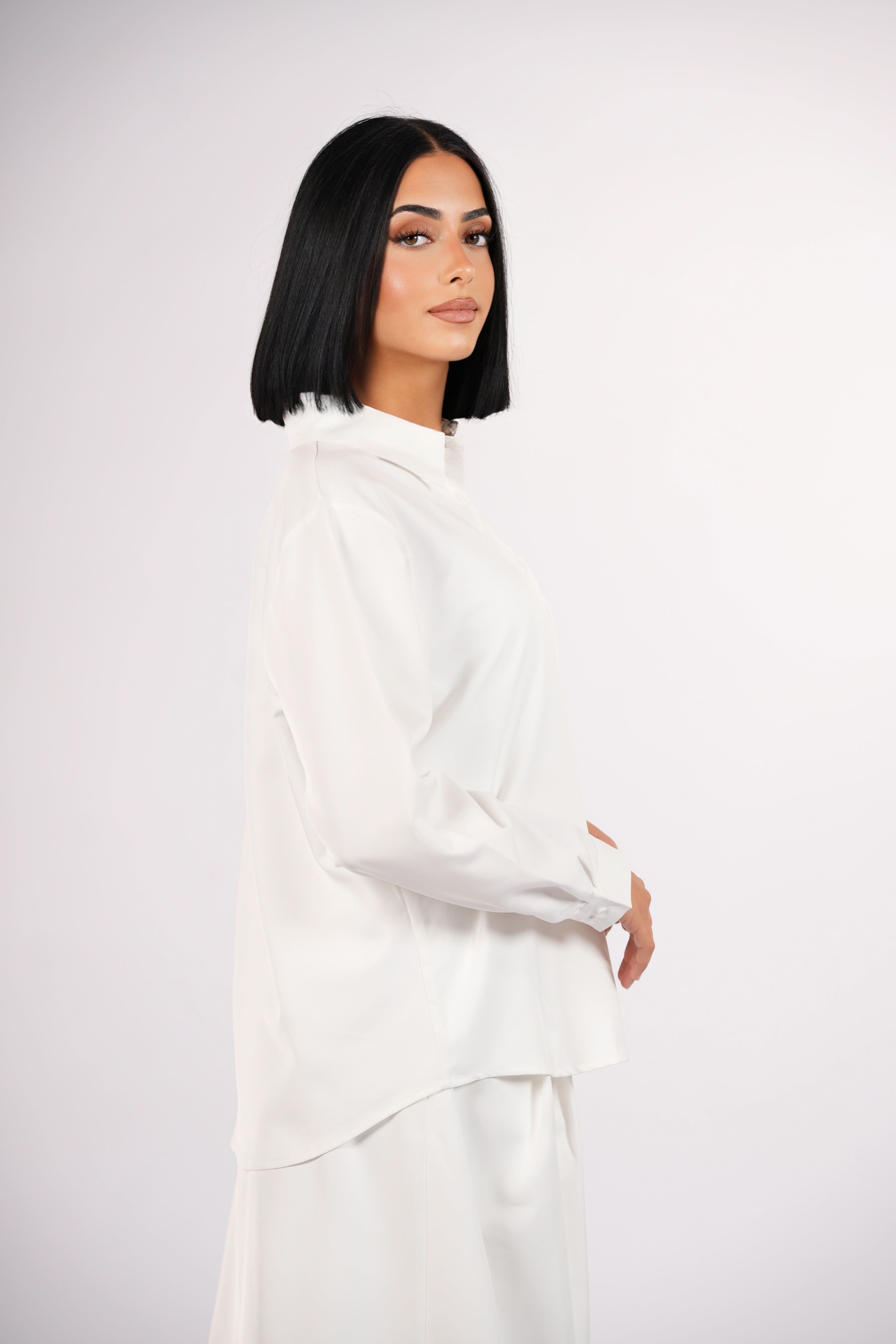 timeless blouse - white - Losyana.Shop