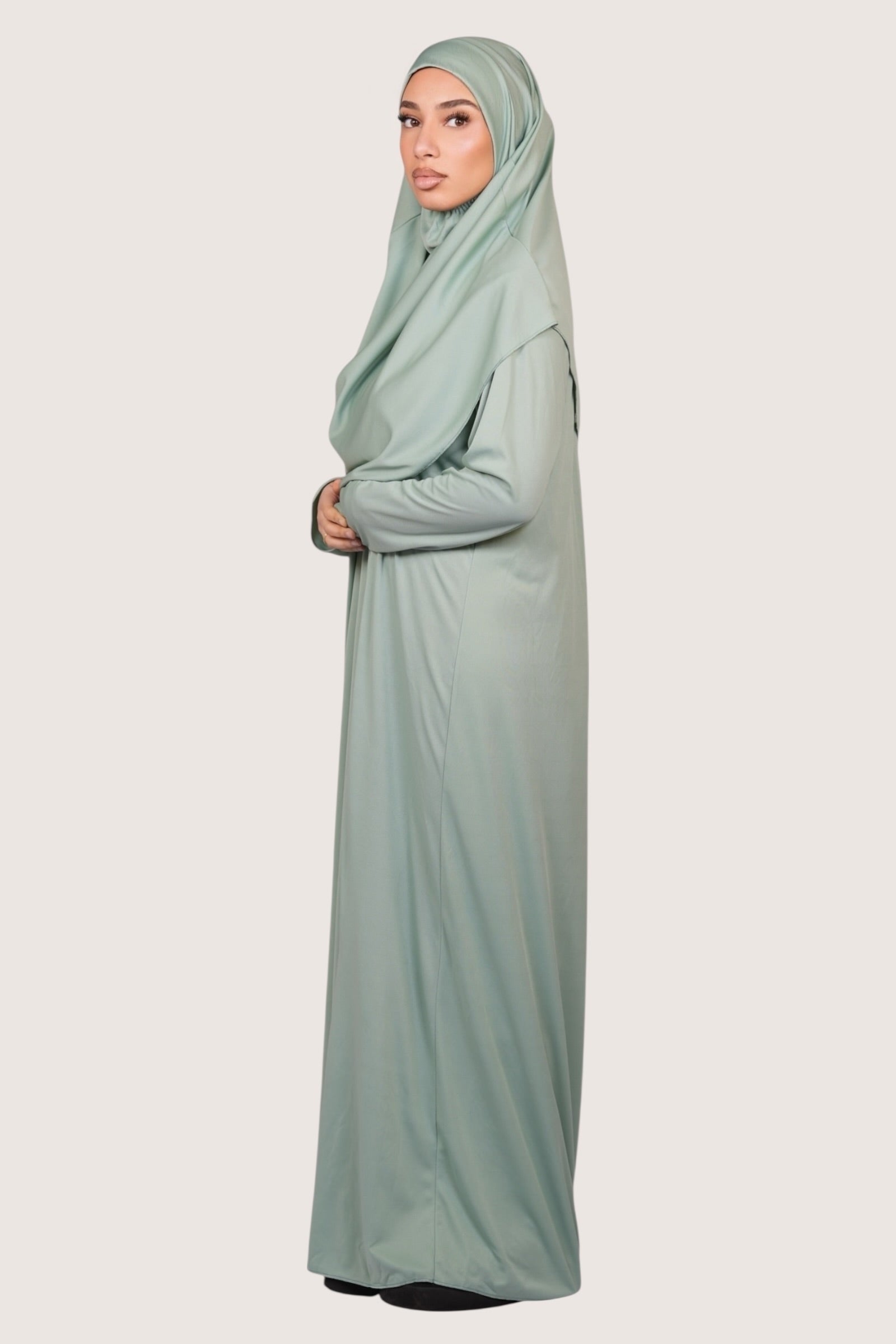 prayer dress jersey - mint