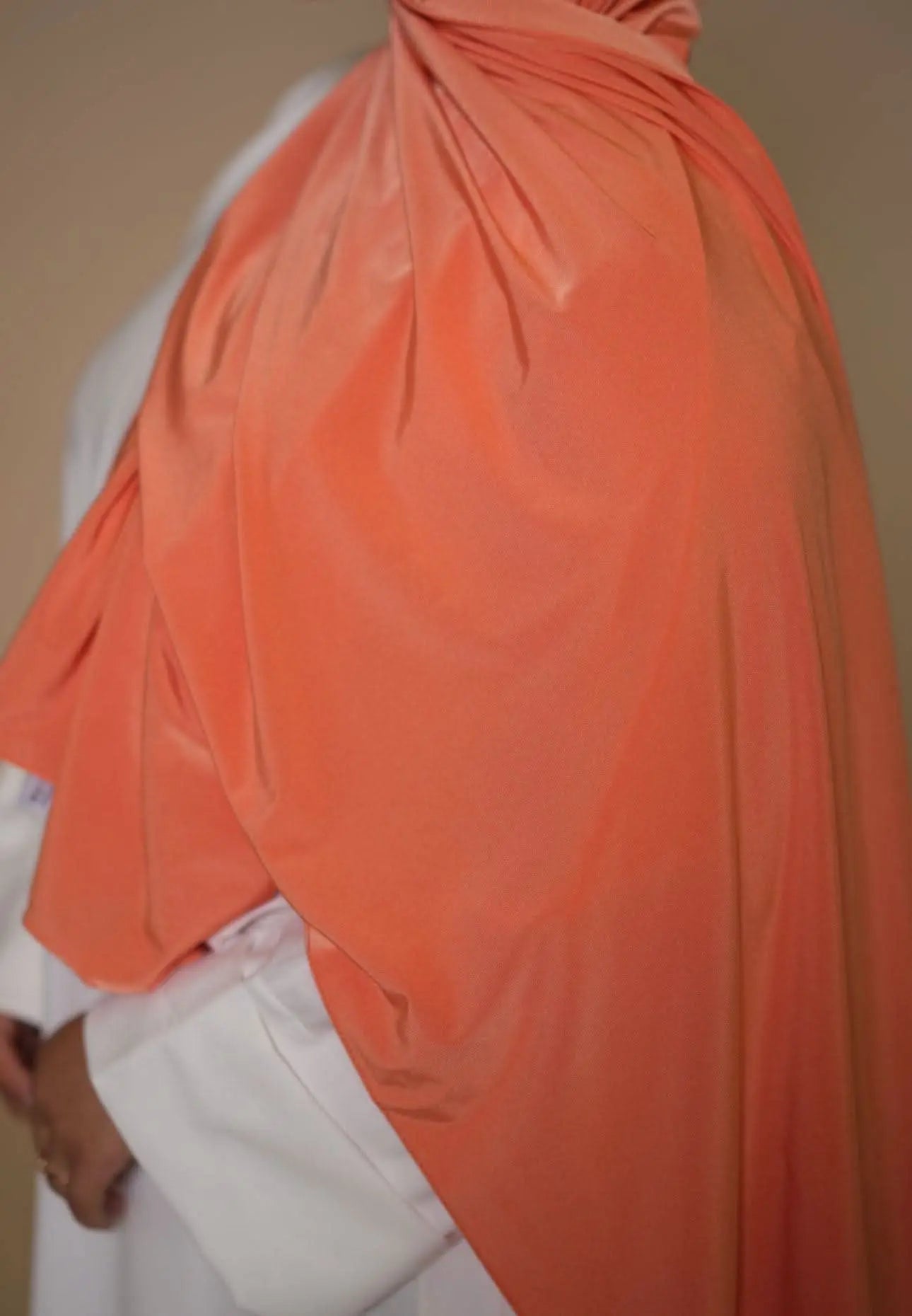 Satin Premium Jersey - Light orange 🍊 - Losyana.Shop