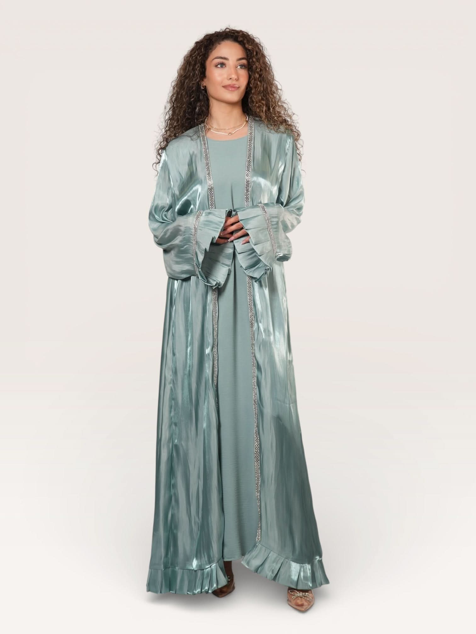 Emirate Abaya - Mint