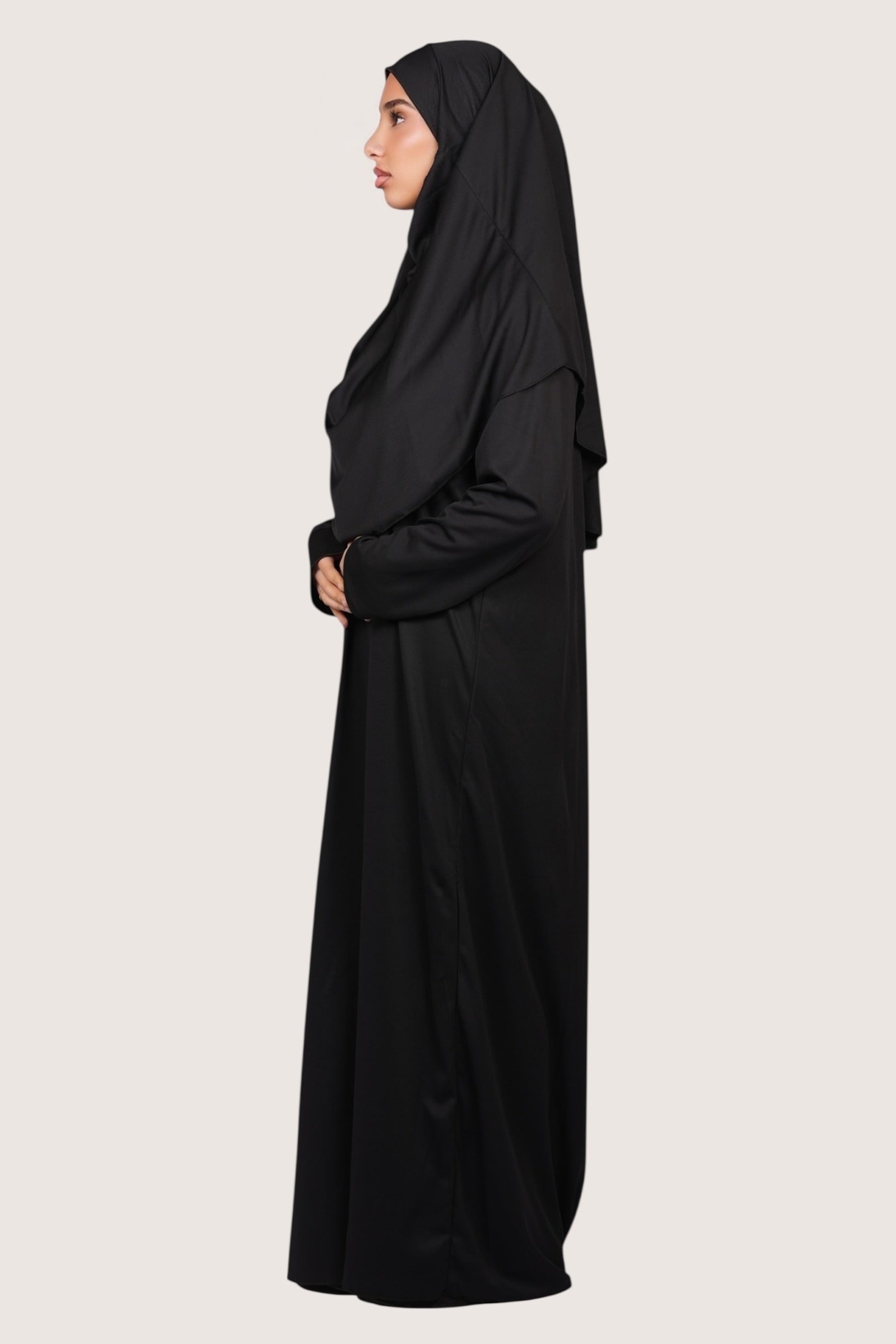 prayer dress jersey - black