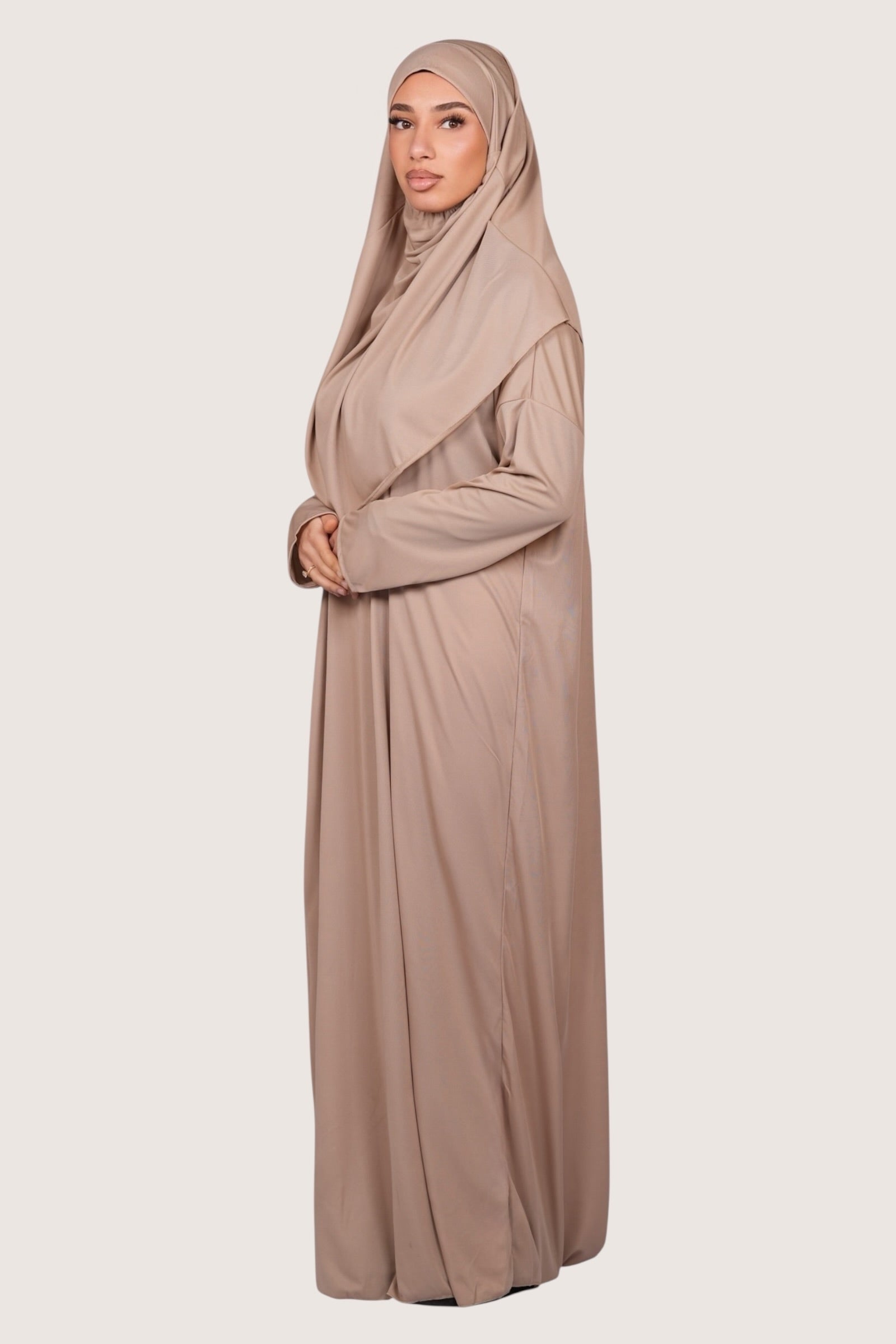 prayer dress jersey - beige