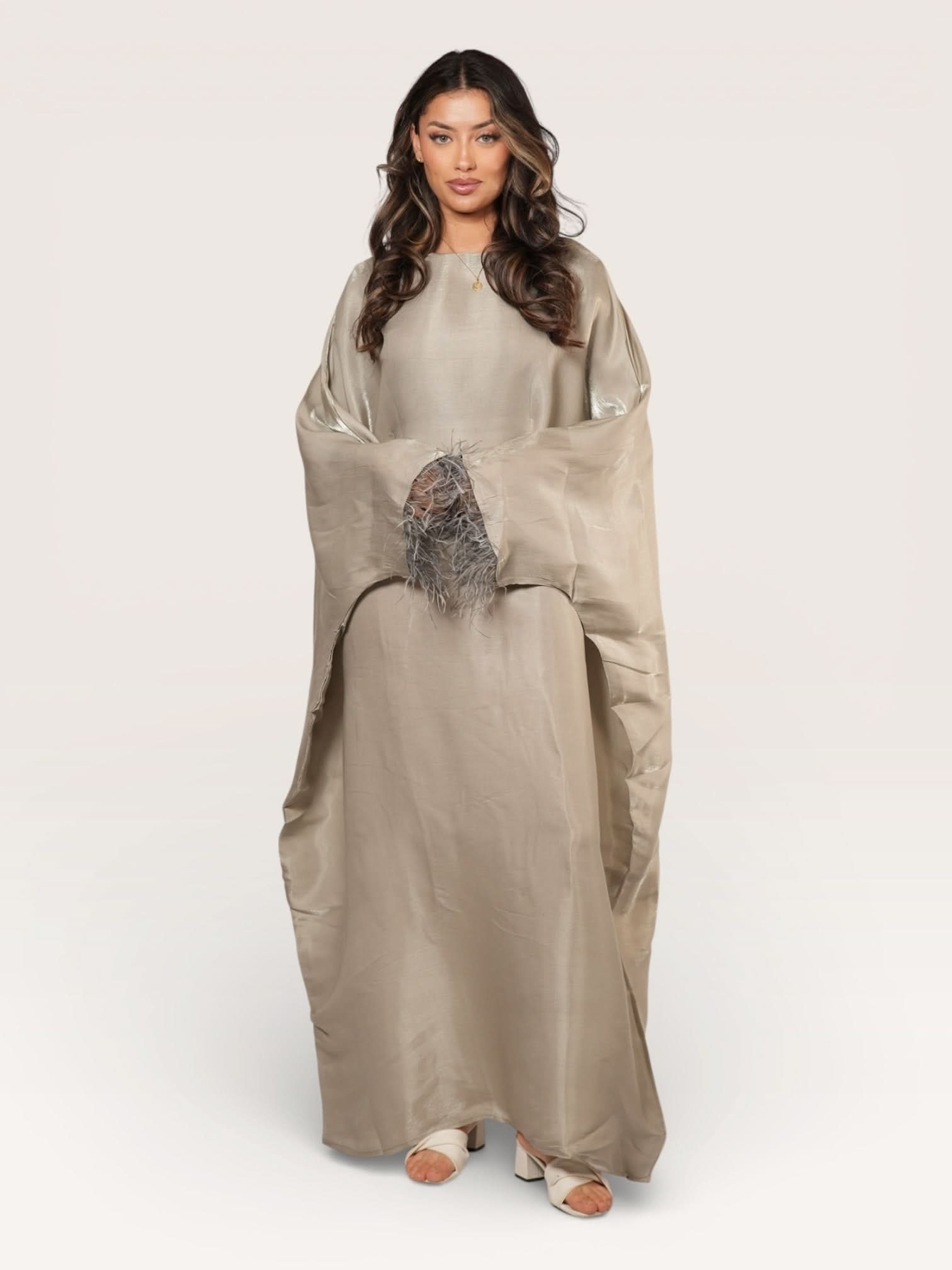 Abaya Farasha - pistache