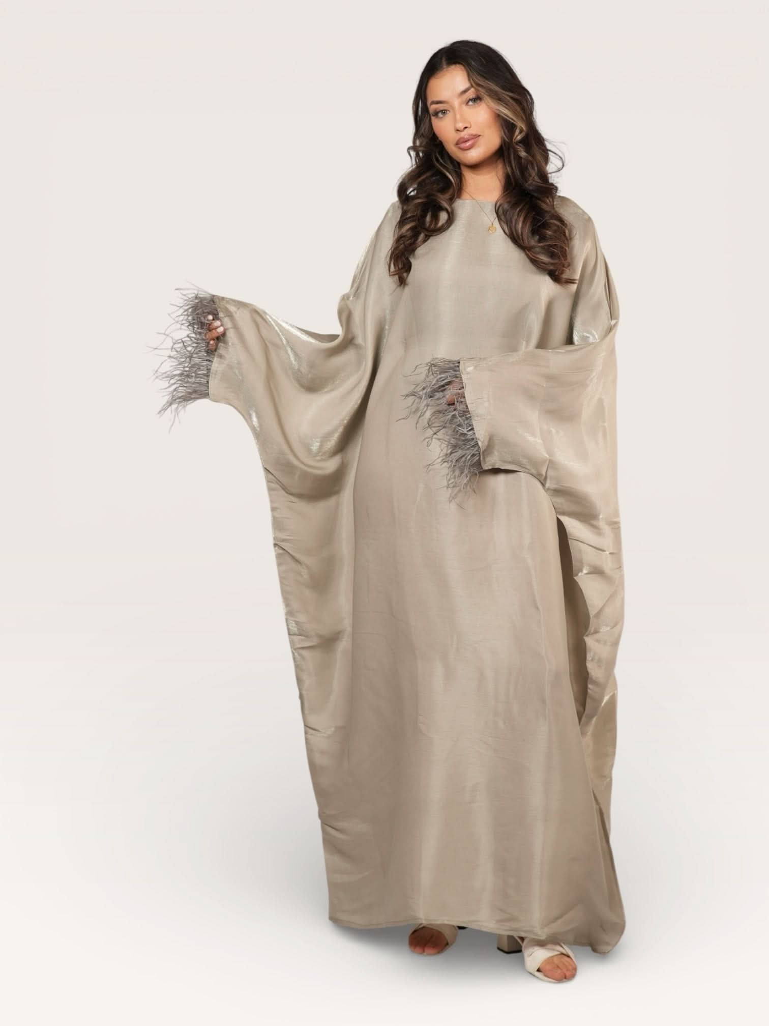 Abaya Farasha - pistache