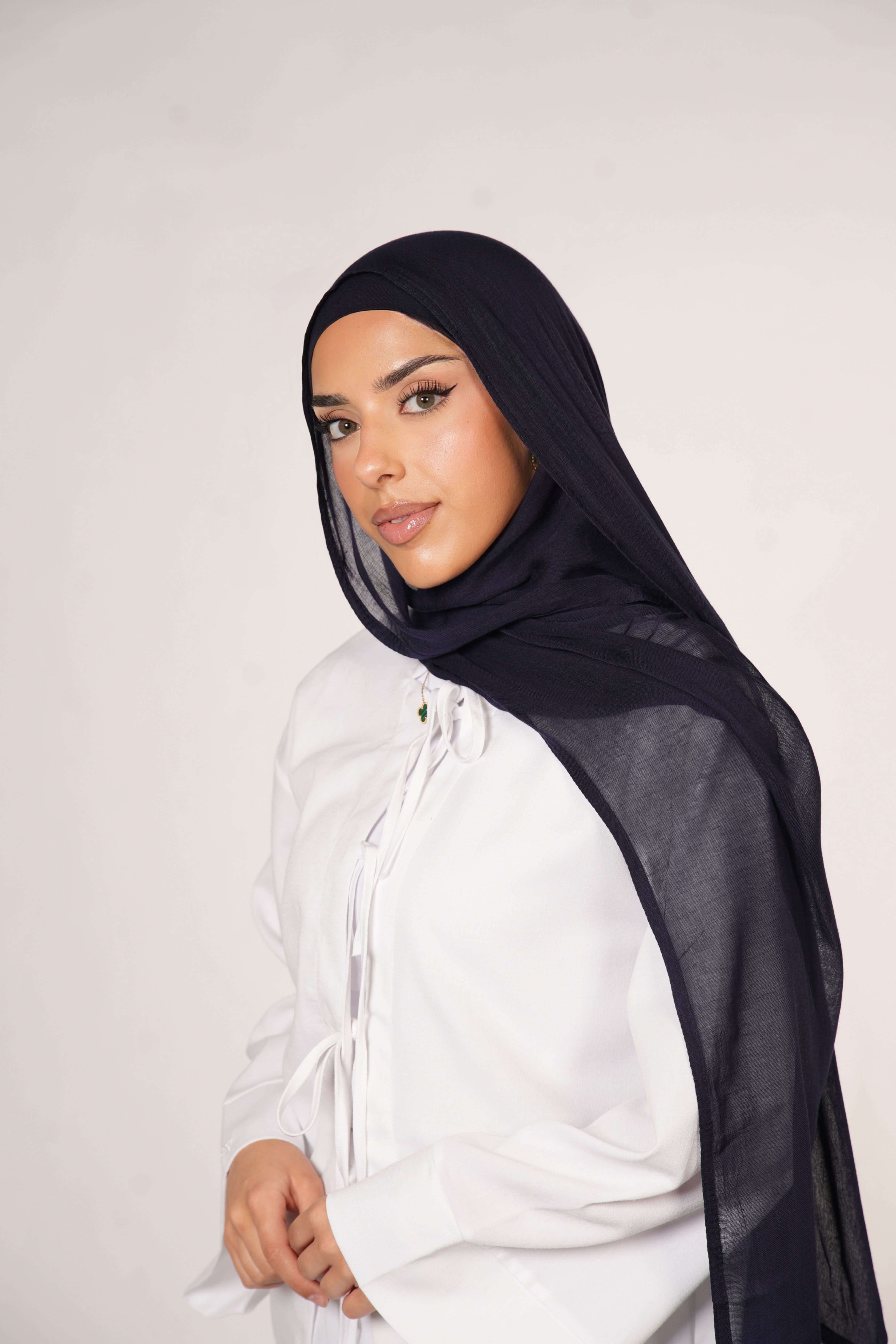 MODAL HIJAB - NAVY - Losyana.Shop