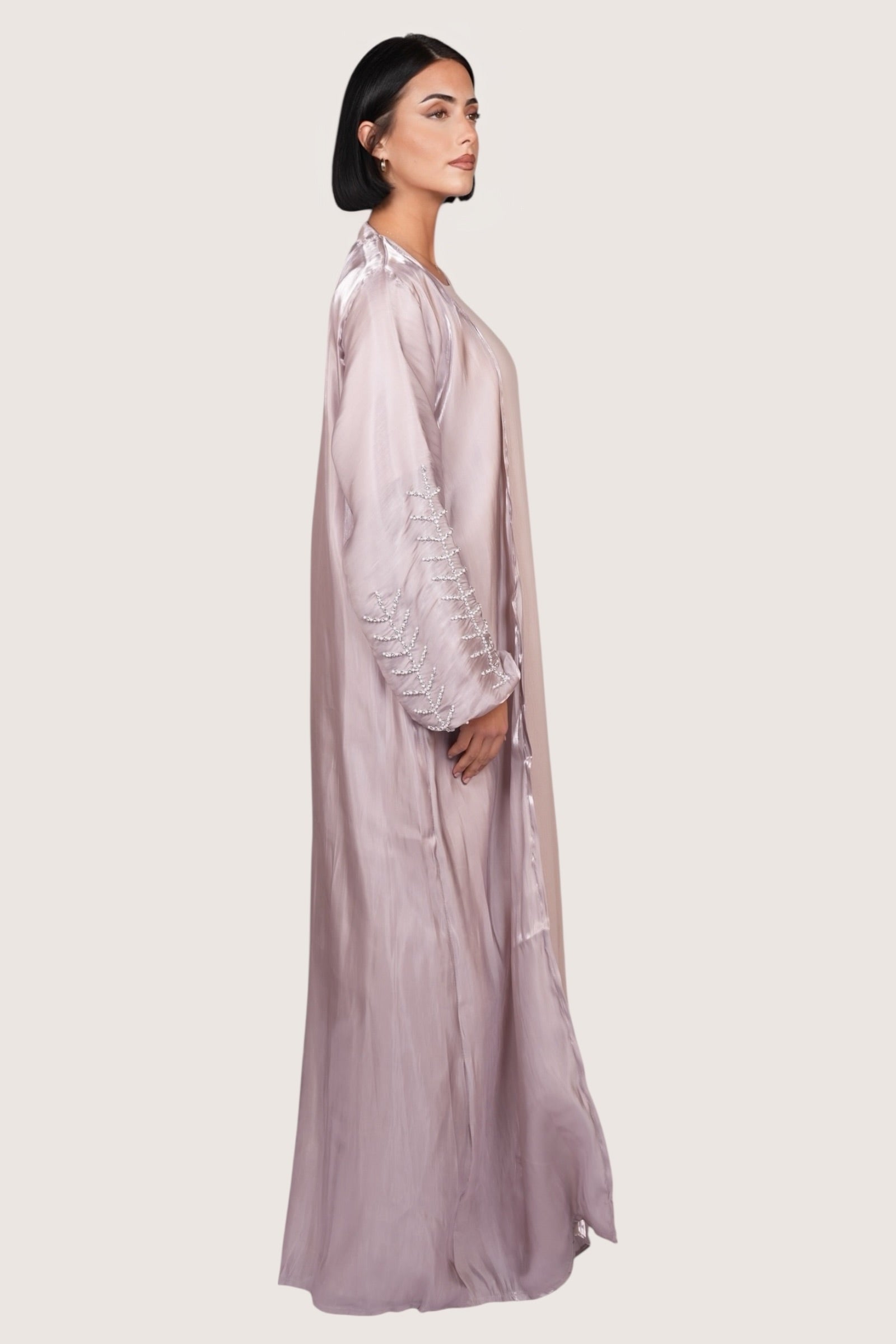 Pearl Abaya - rose