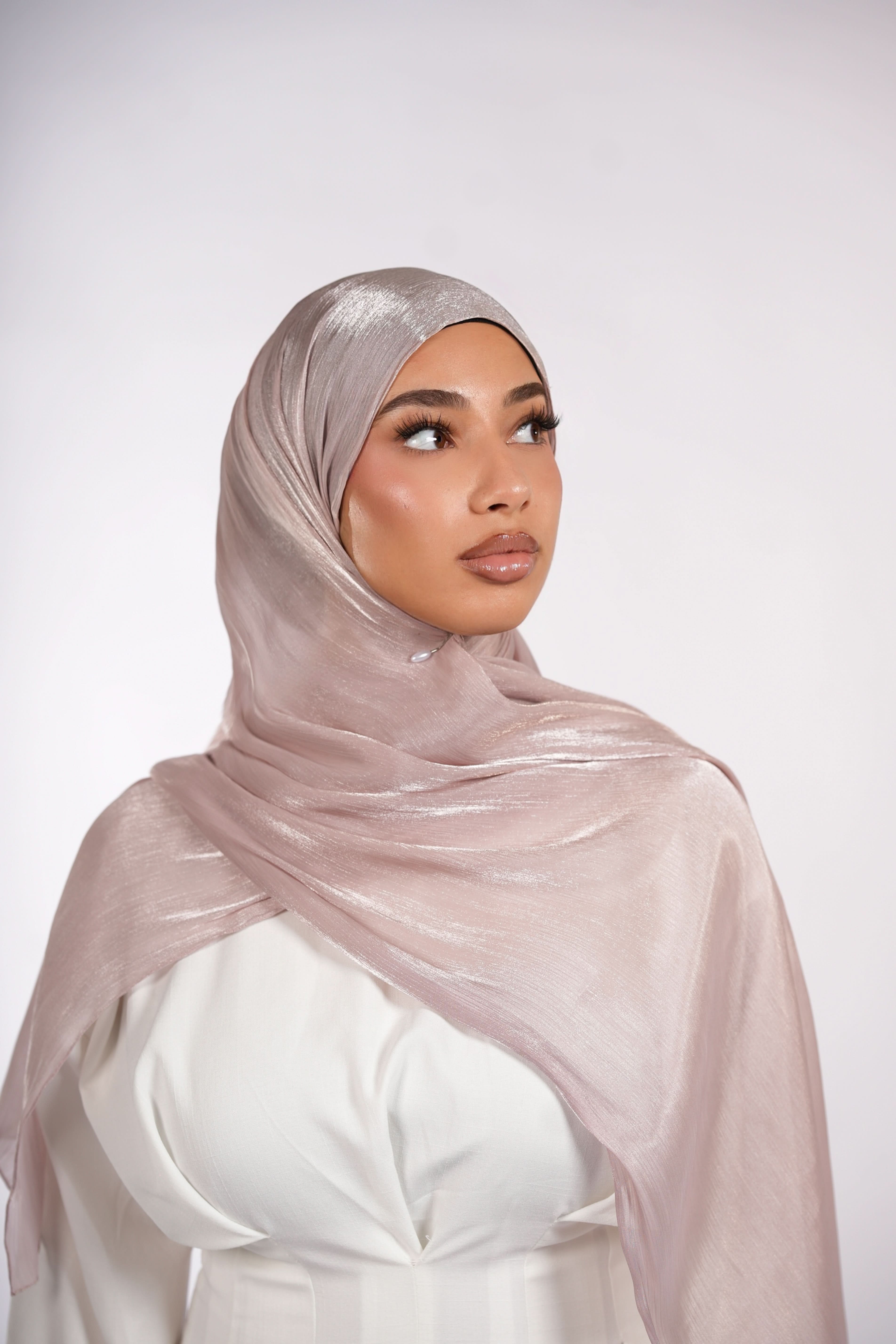 Organza Hijab - Rose - Losyana.Shop
