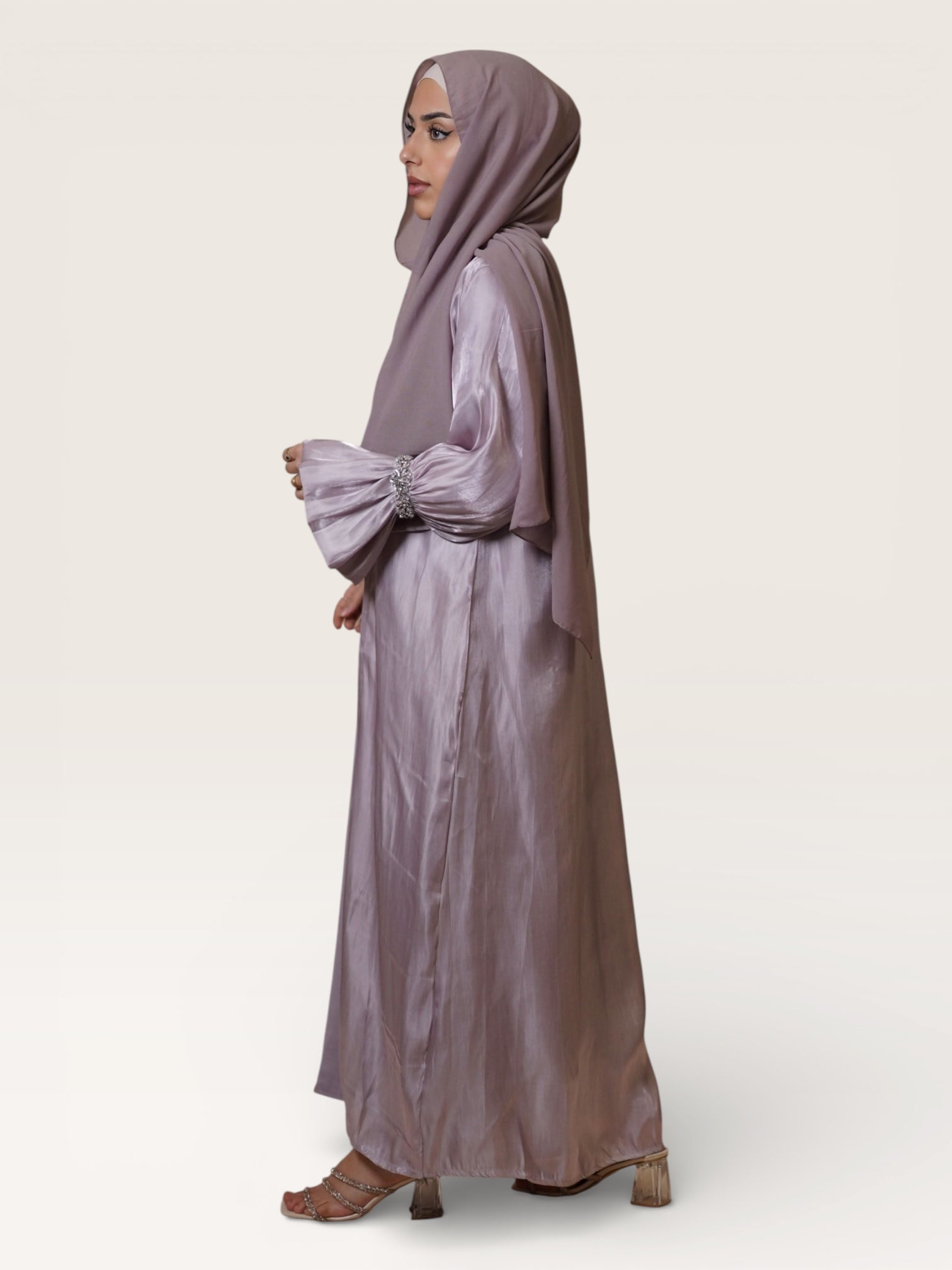 Emirate abaya - lavendel