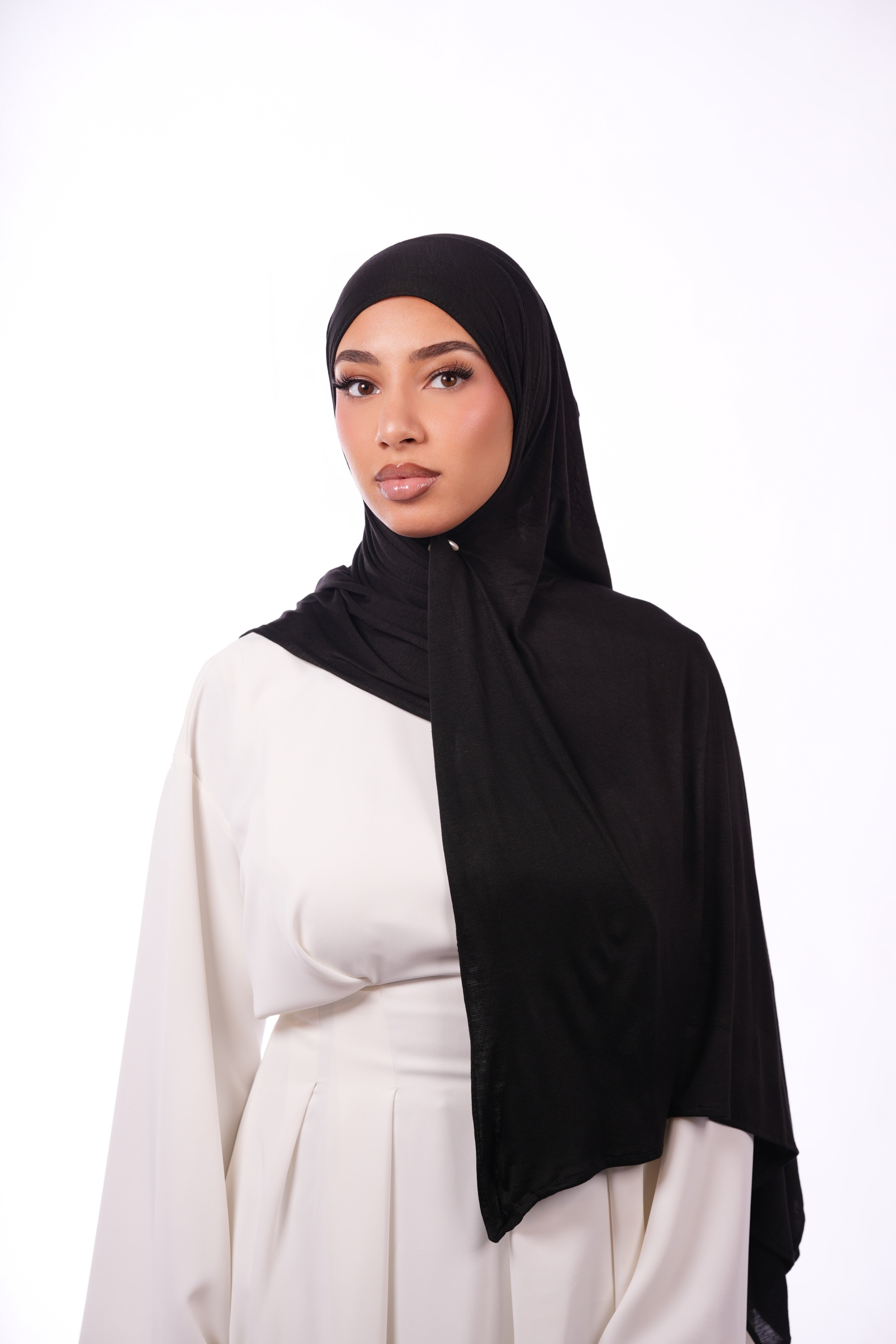 Jersey en bambou - noir