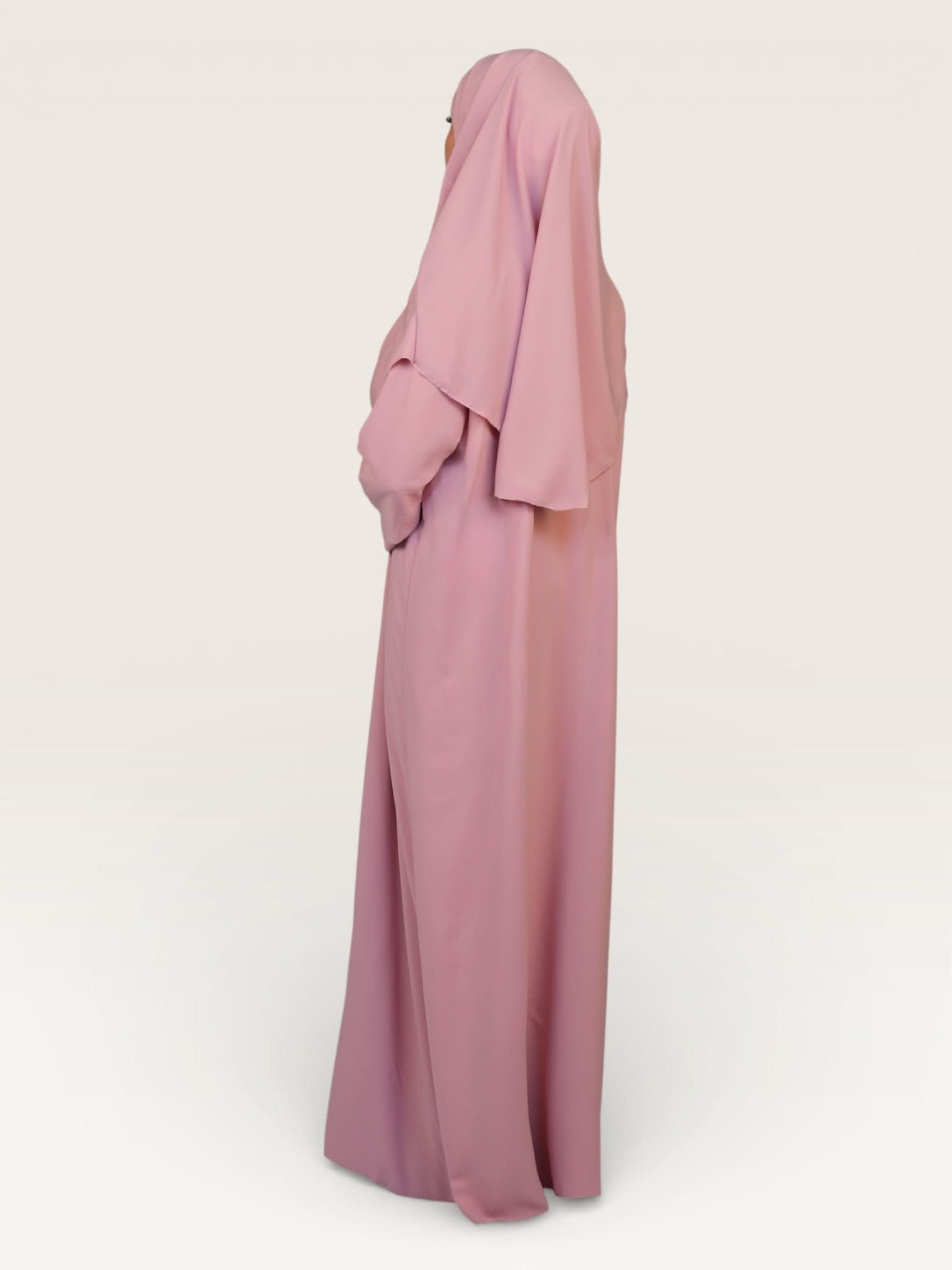 prayer dress medina - rose - Losyana.Shop