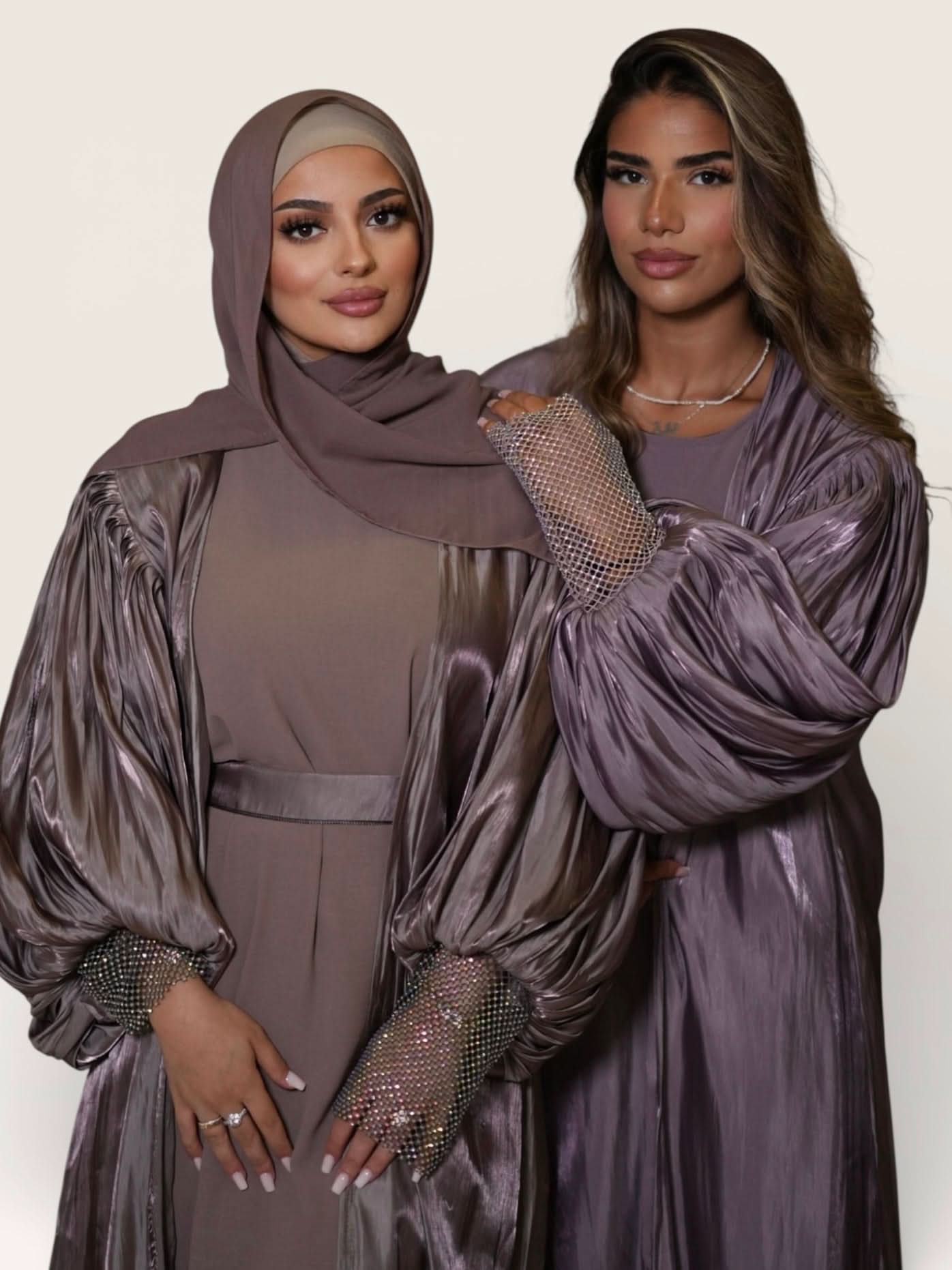 Abaya de Dubaï - marron moka