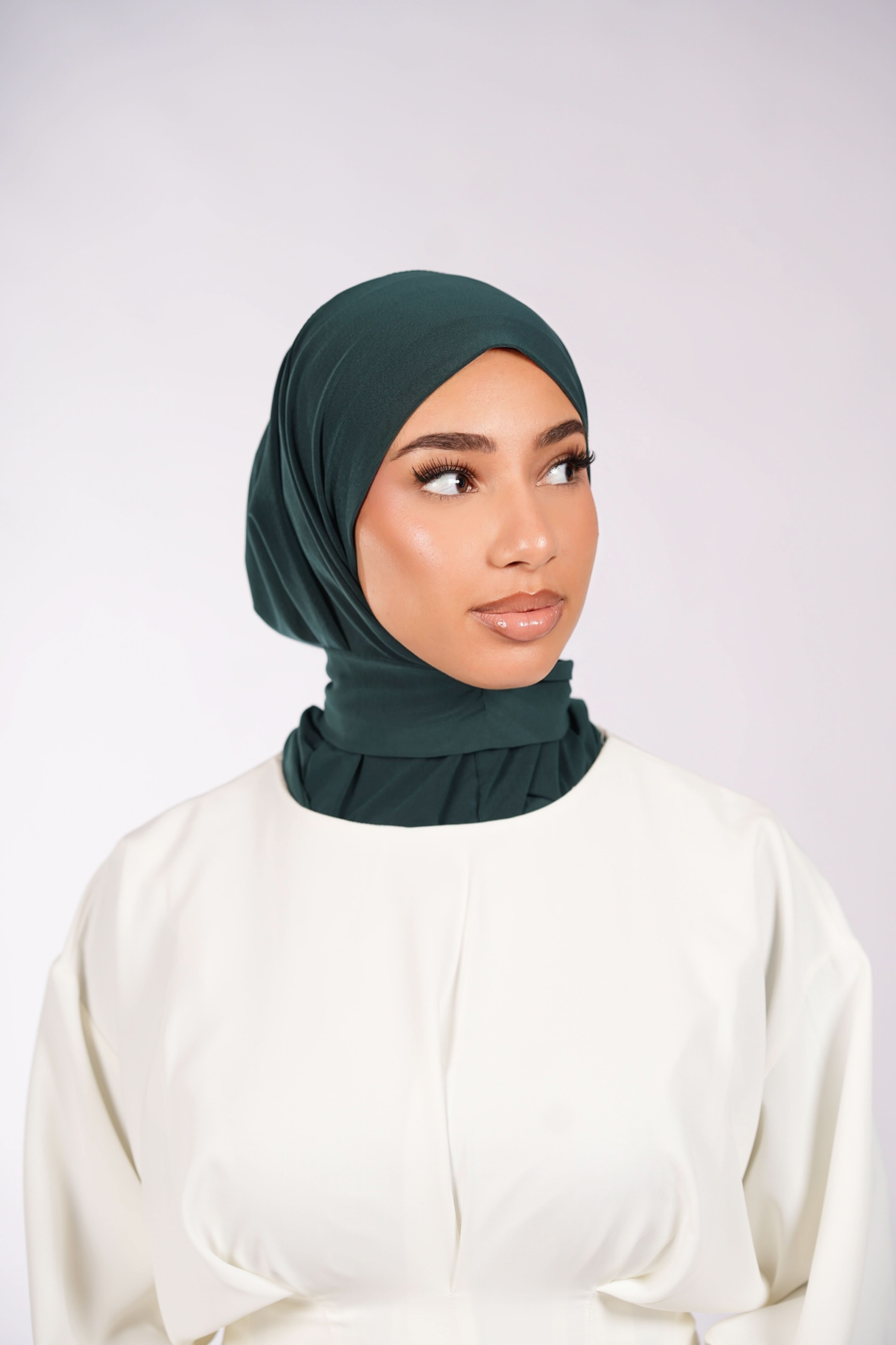 Instant Hijab - royal green