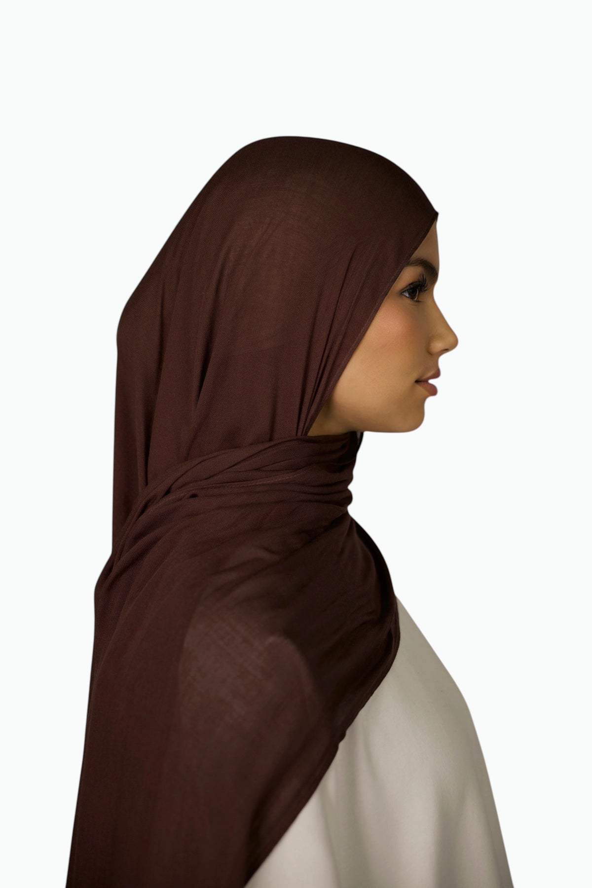 Lightweight Modal Hijab - Espresso