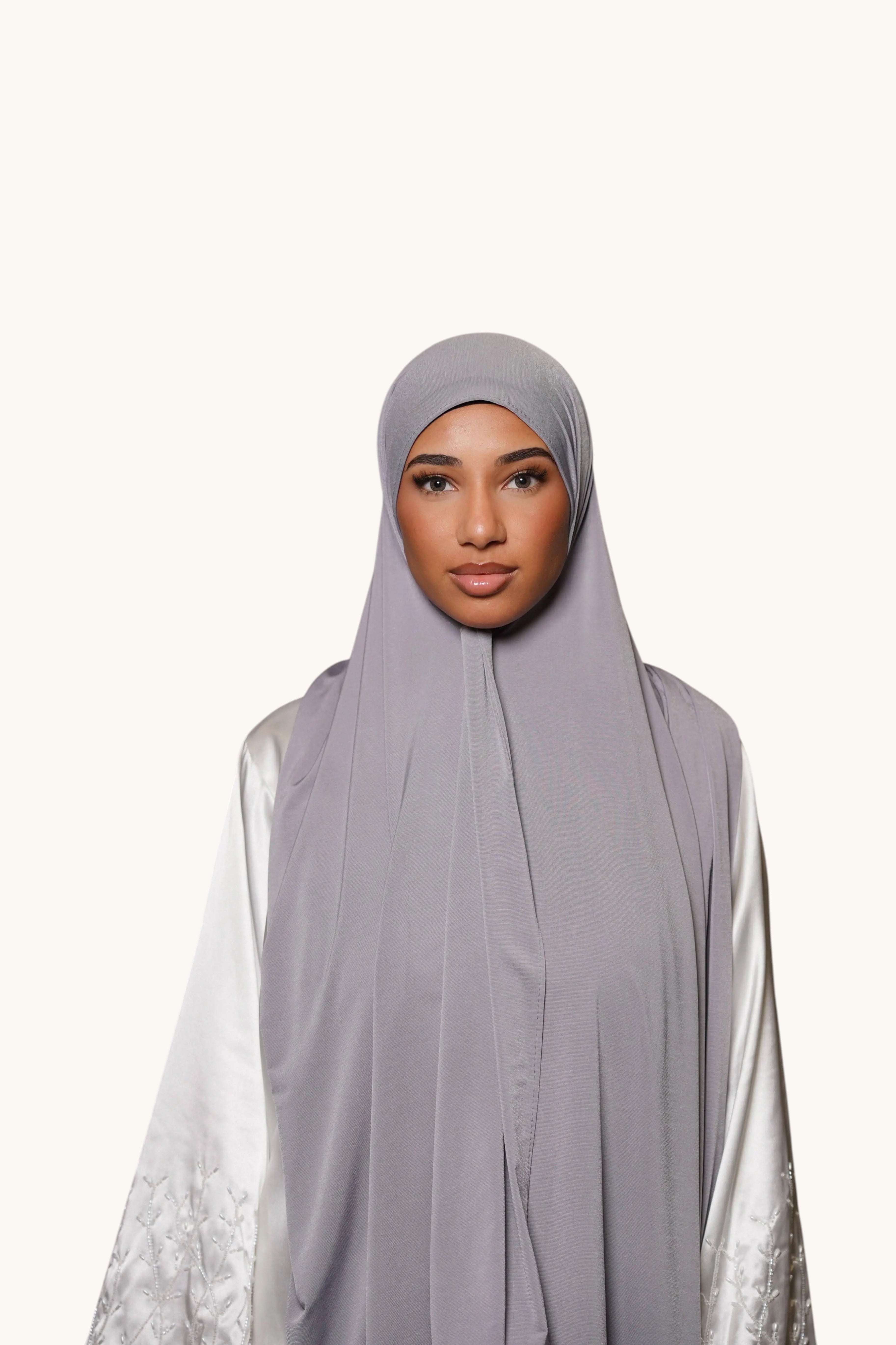 Hochwertiger Losyana.Shop Jersey-Hijab in Quarzfarbe, weiches und bequemes Kopftuch aus Jersey-Stoff.