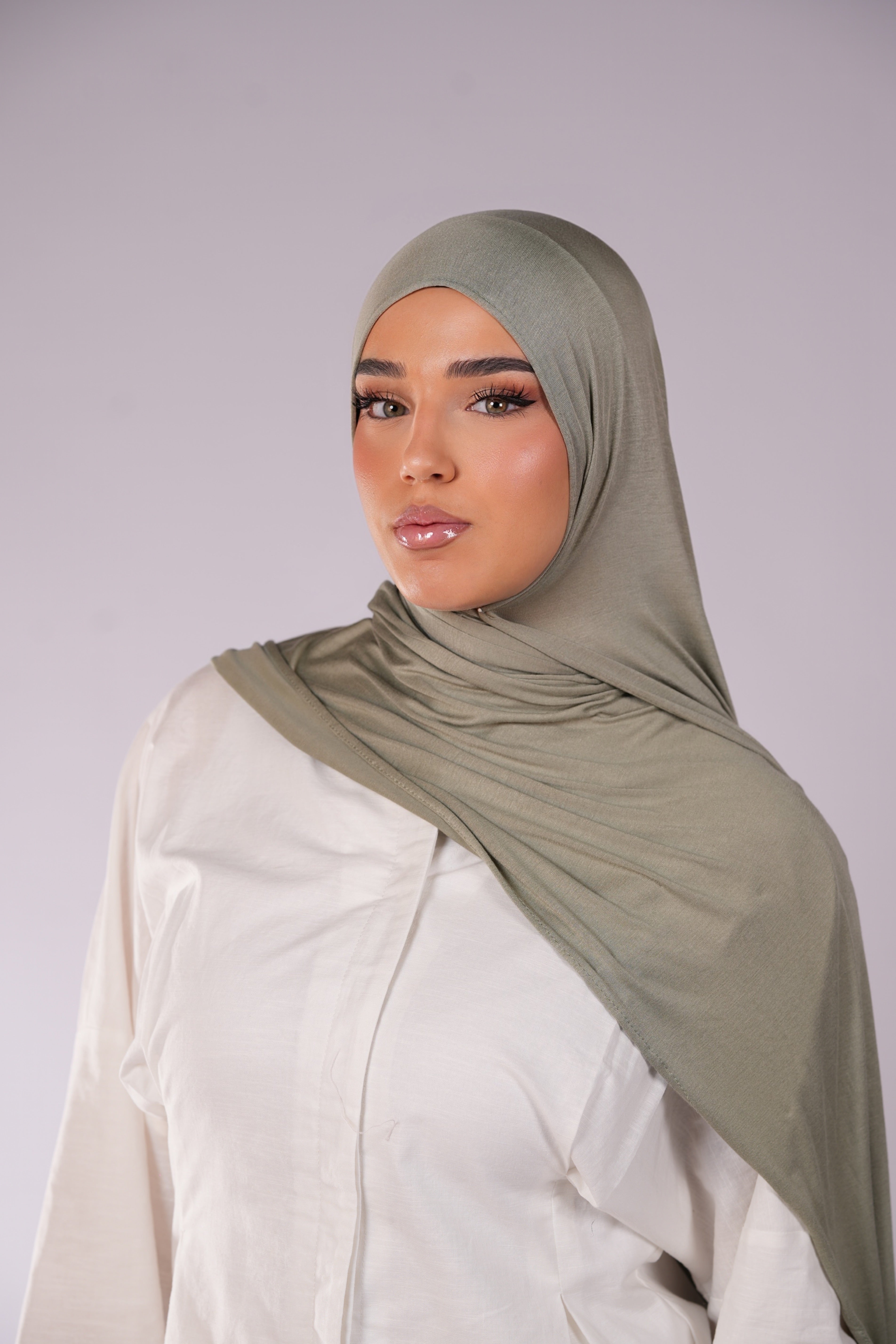 Bamboo jersey - palm - LOSYANA