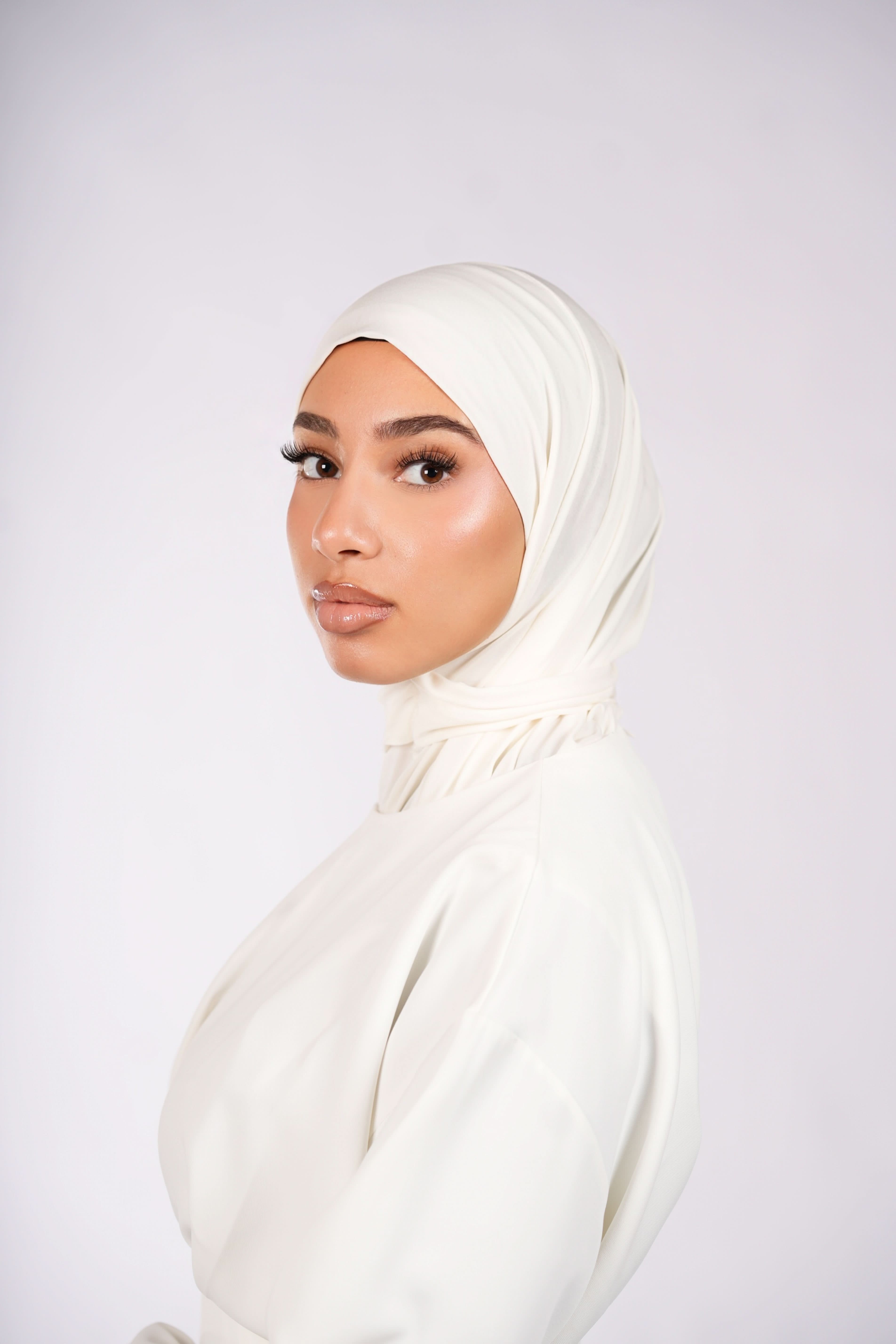 Instant Hijab - white