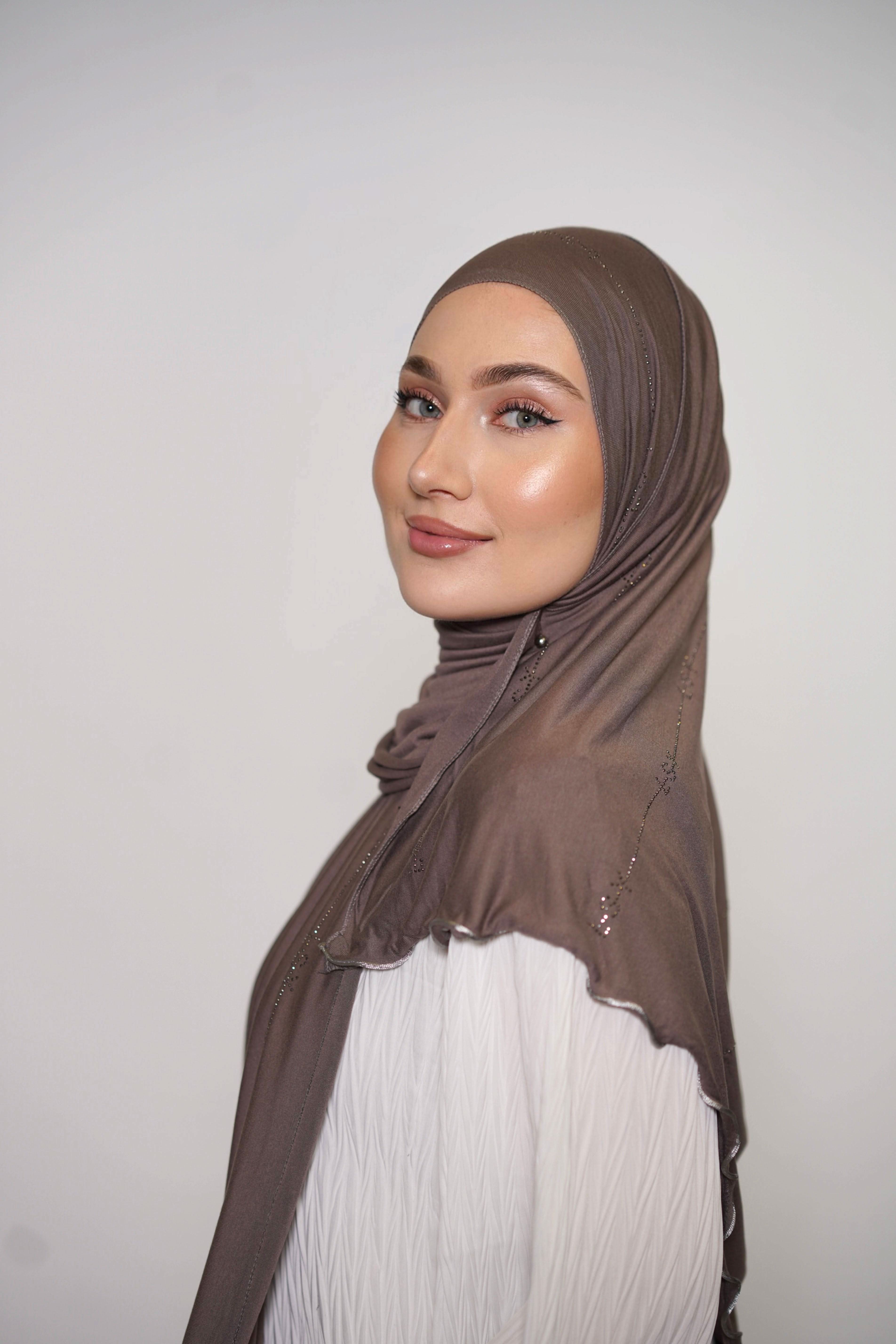 LSY Diamond Jersey - dark mocca - Losyana.Shop