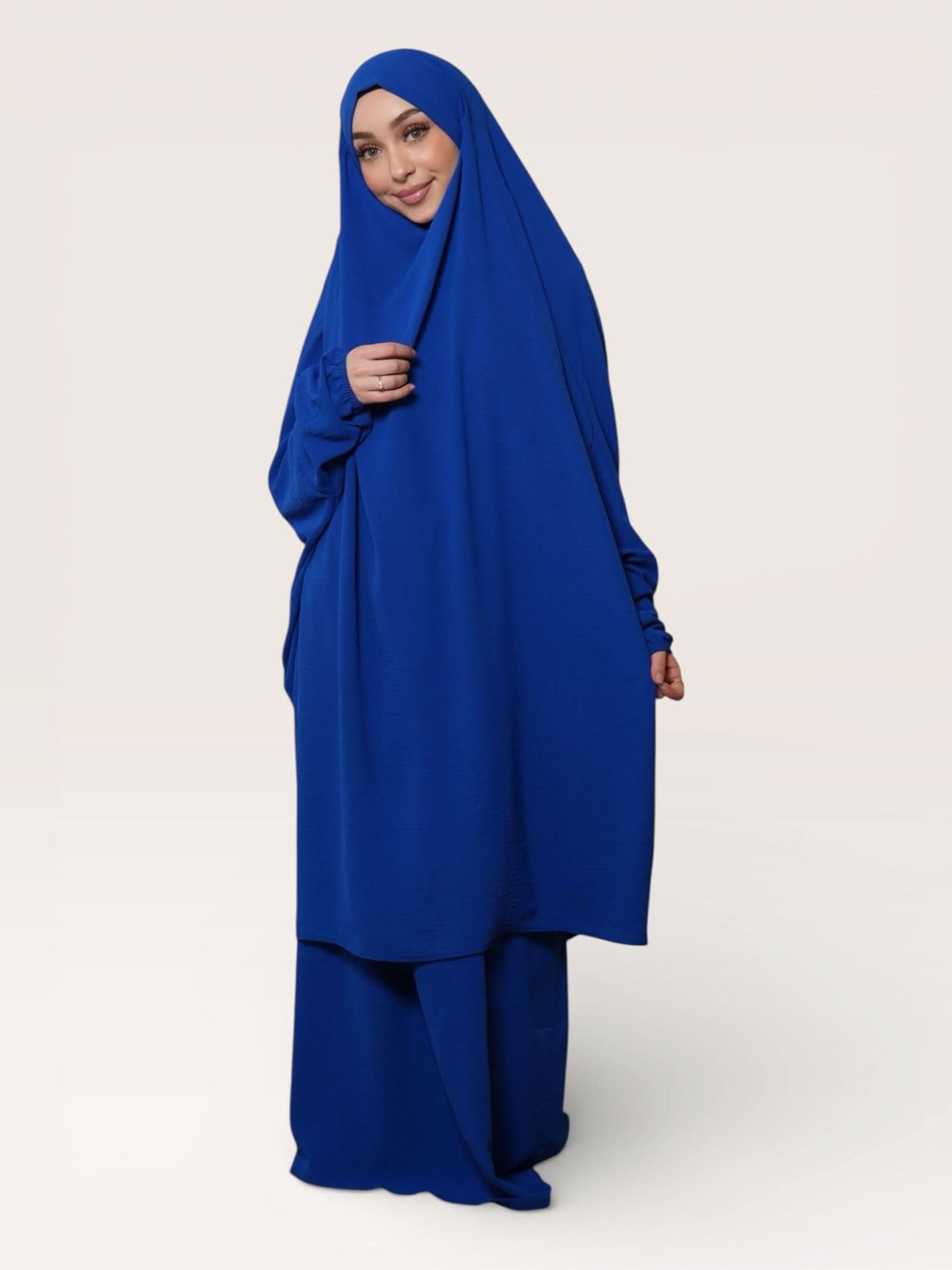 jazz jilbab - royal blue - Losyana.Shop