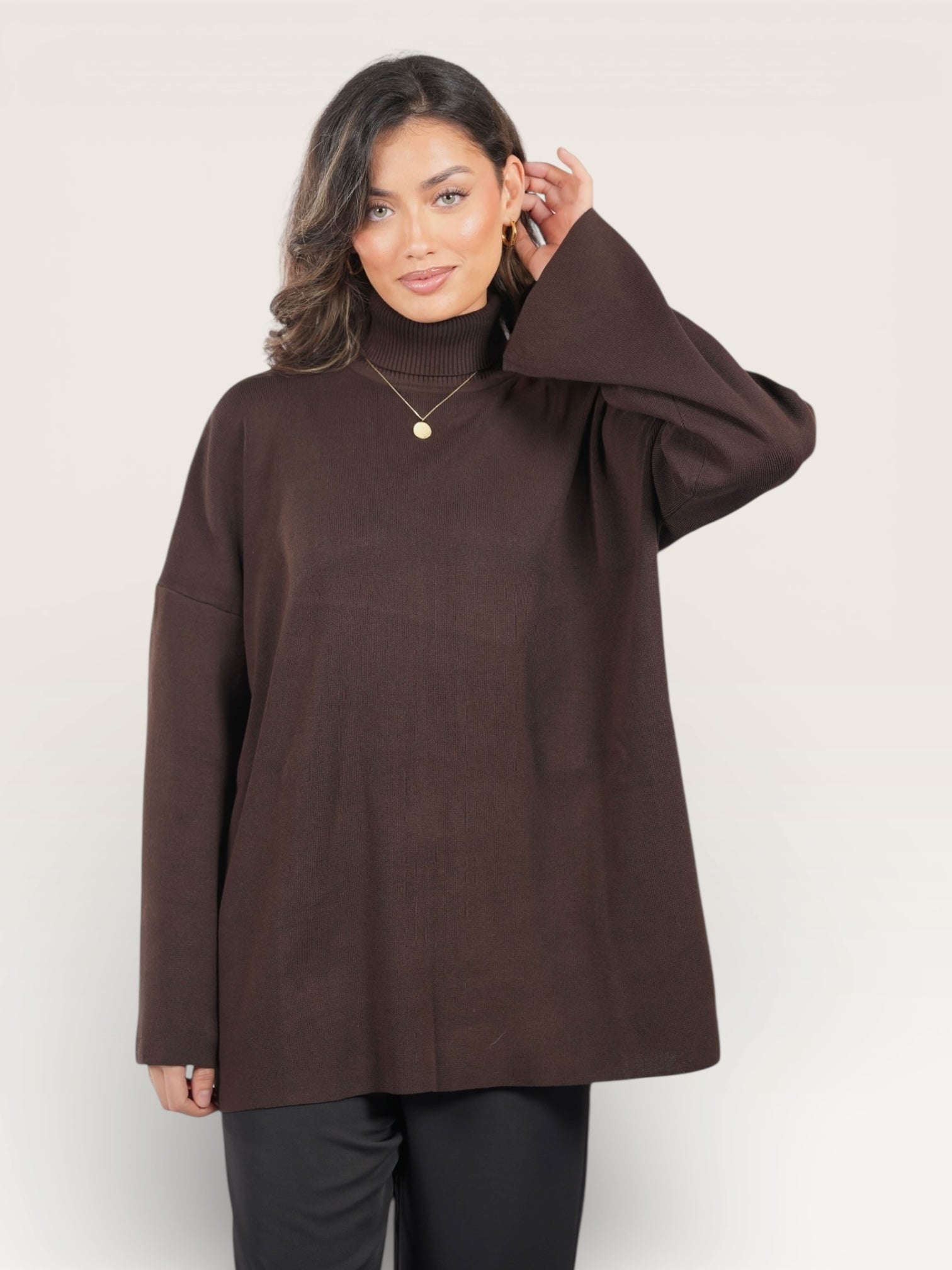 luxury knit - espresso