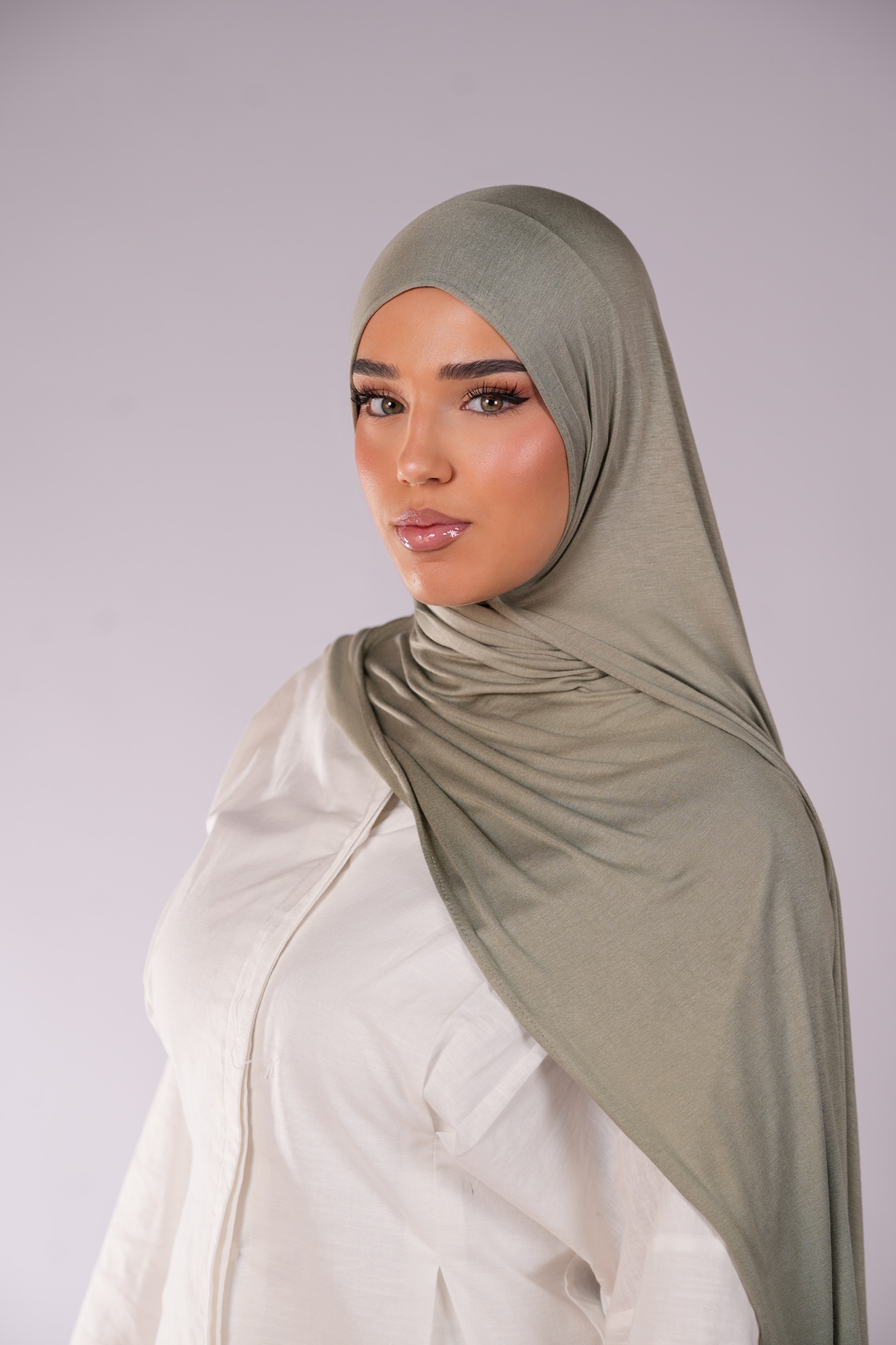 Bamboo jersey - palm - LOSYANA