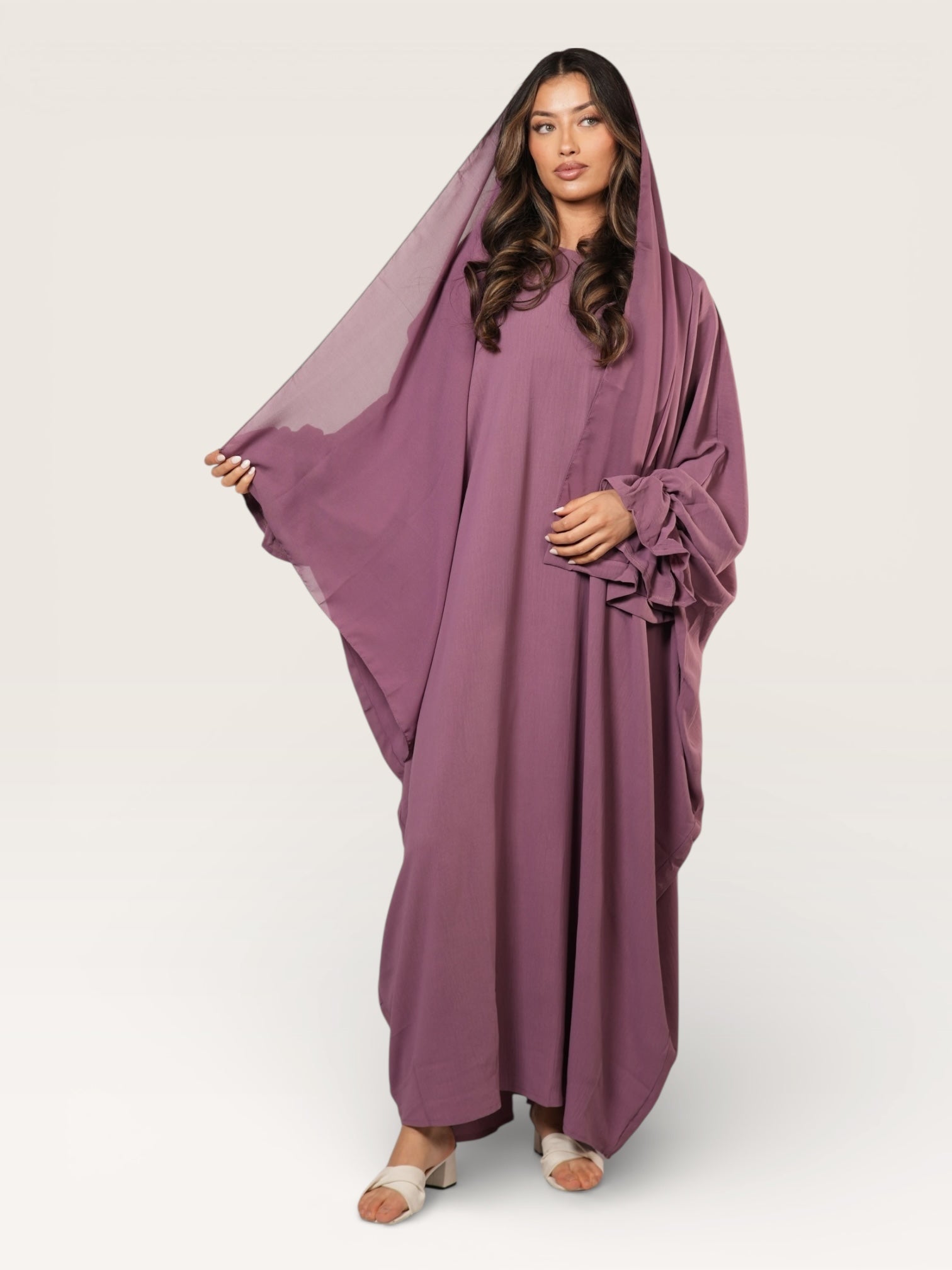 Jazz Abaya - pink - Losyana.Shop