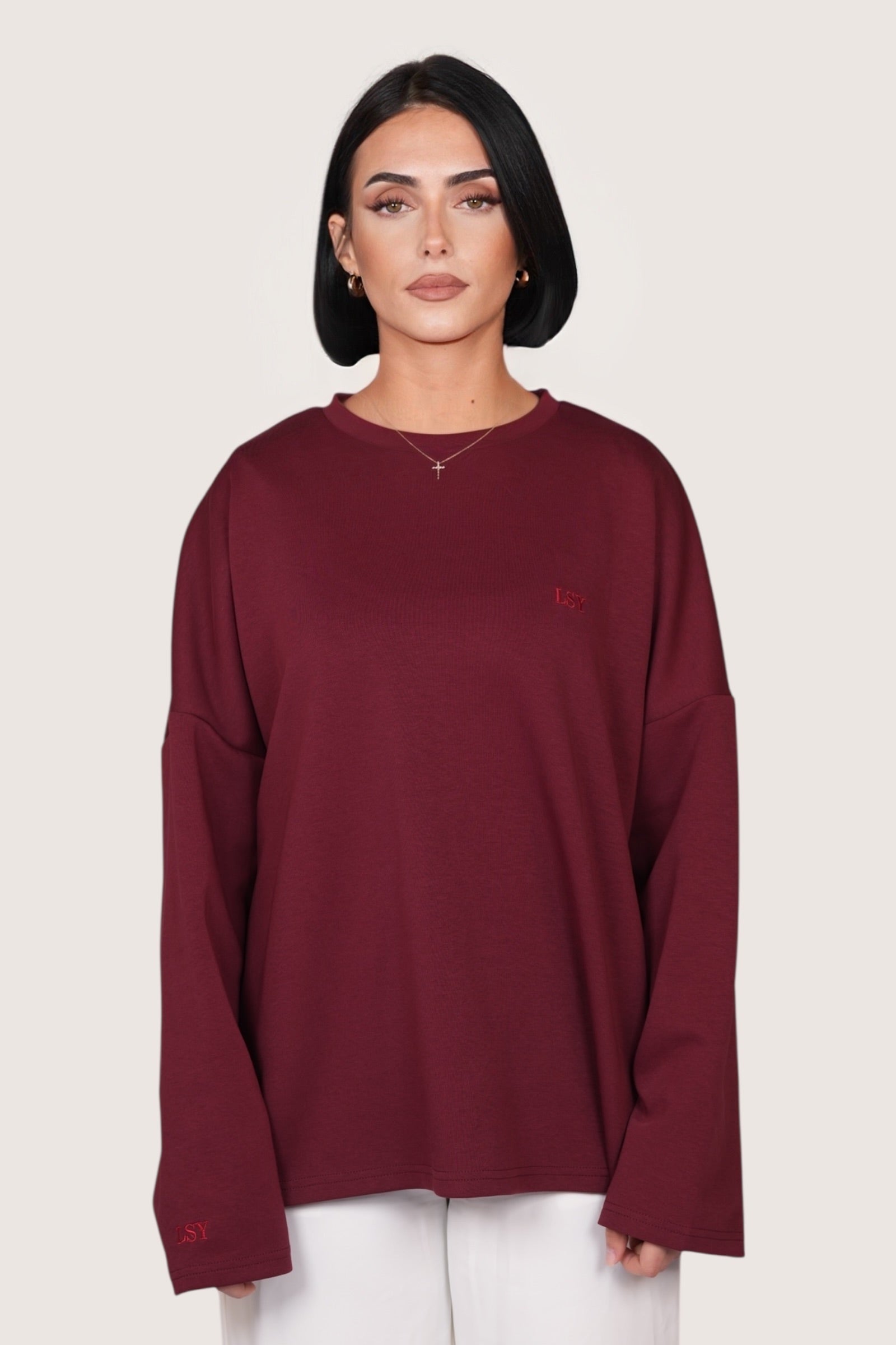 LSY longsleeve - bordeaux